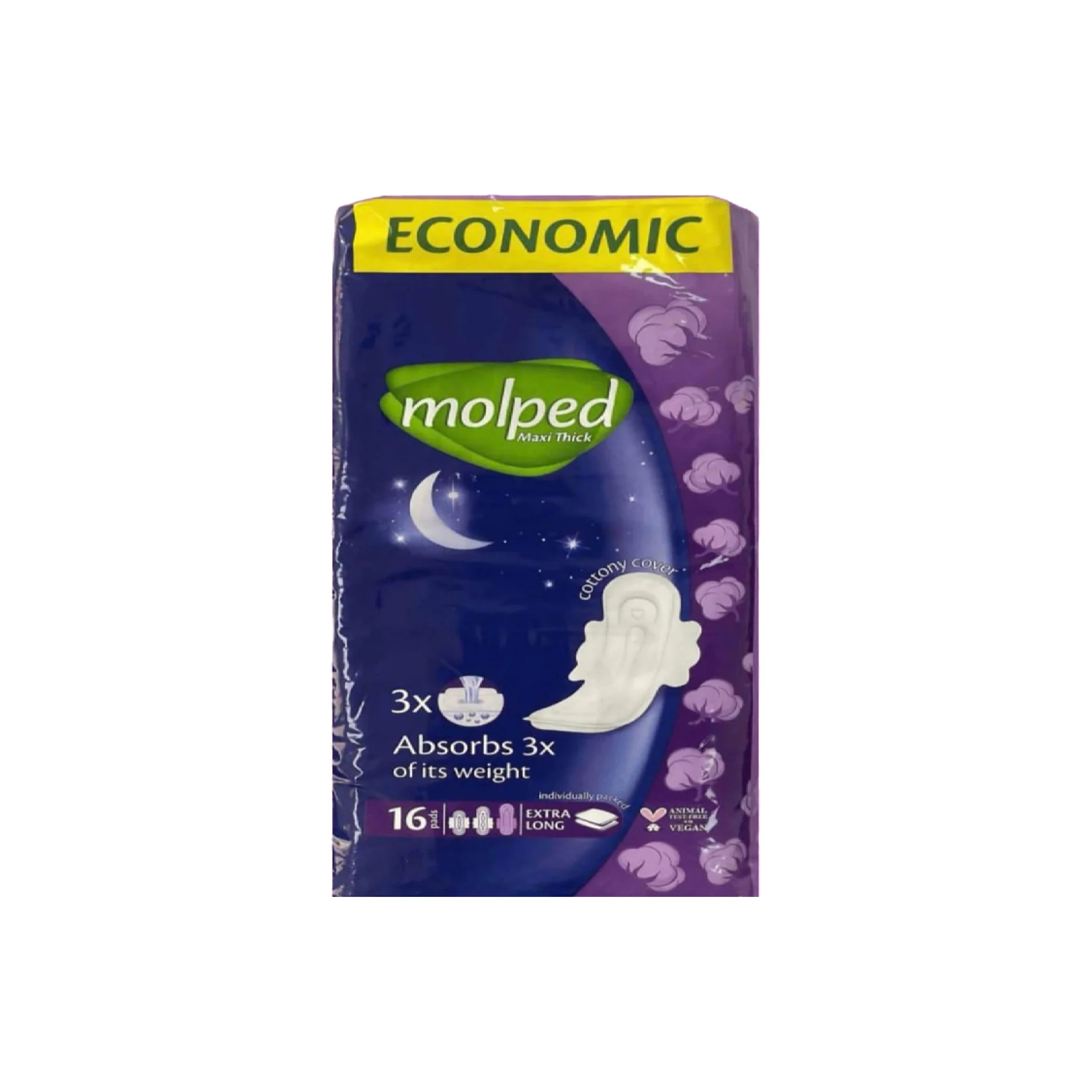 Gigiyenik Bezlər Molped Maxi Thick Extra Long 16 əd