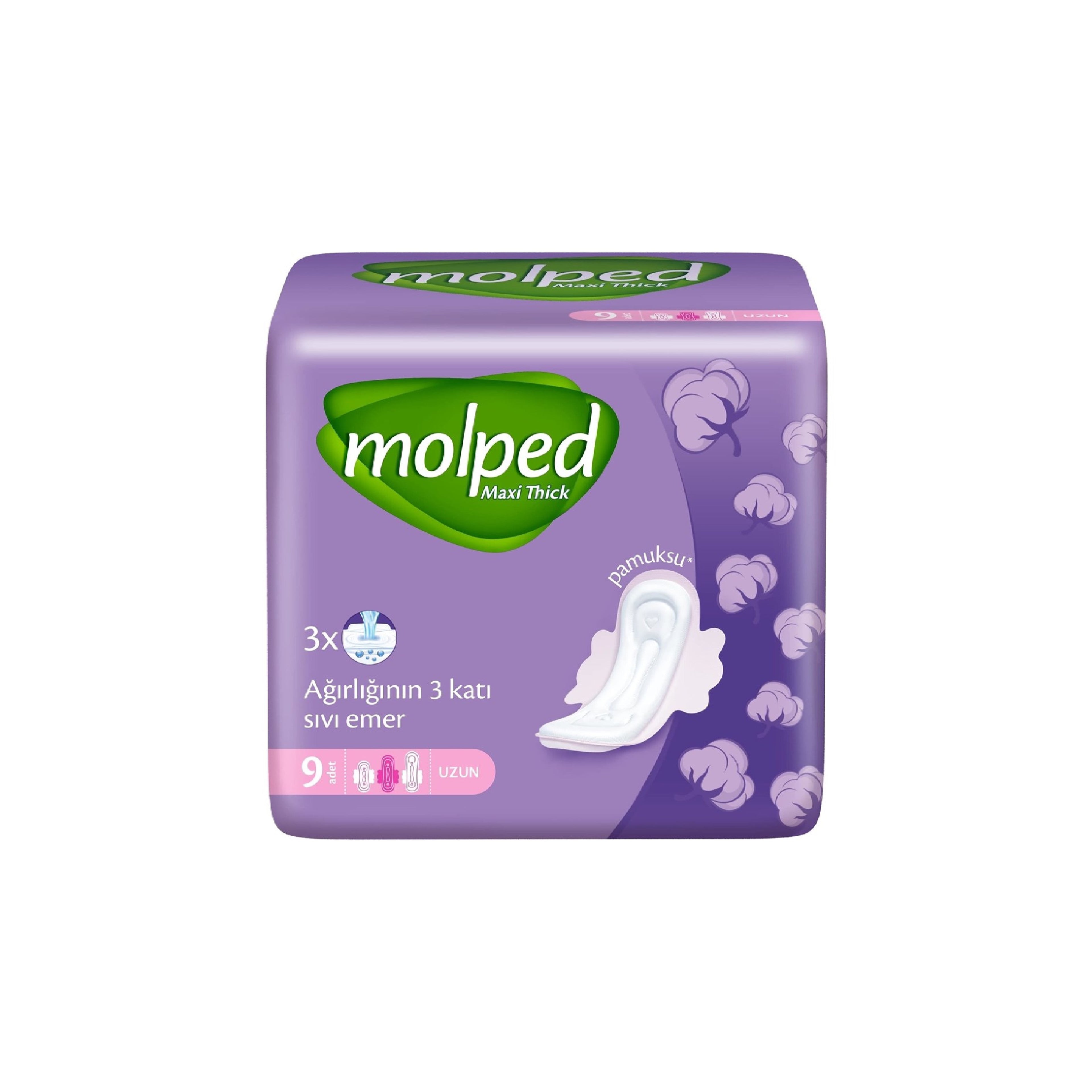 Gigiyenik Bezlər Molped Maxi Thick Long 9 əd