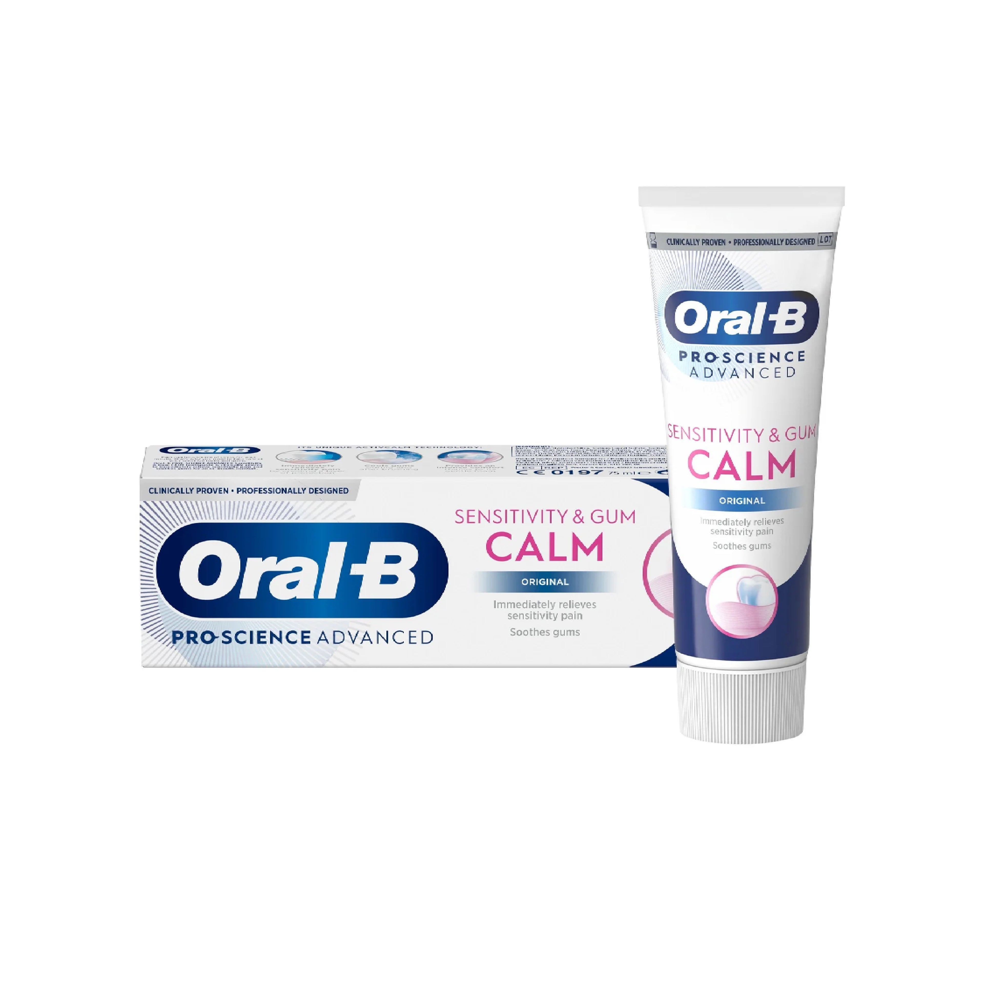 Diş Məcunu Oral-B Pro-Science Advanced Gum & Sensitivity Zərif Bəyazlatma 75 ml