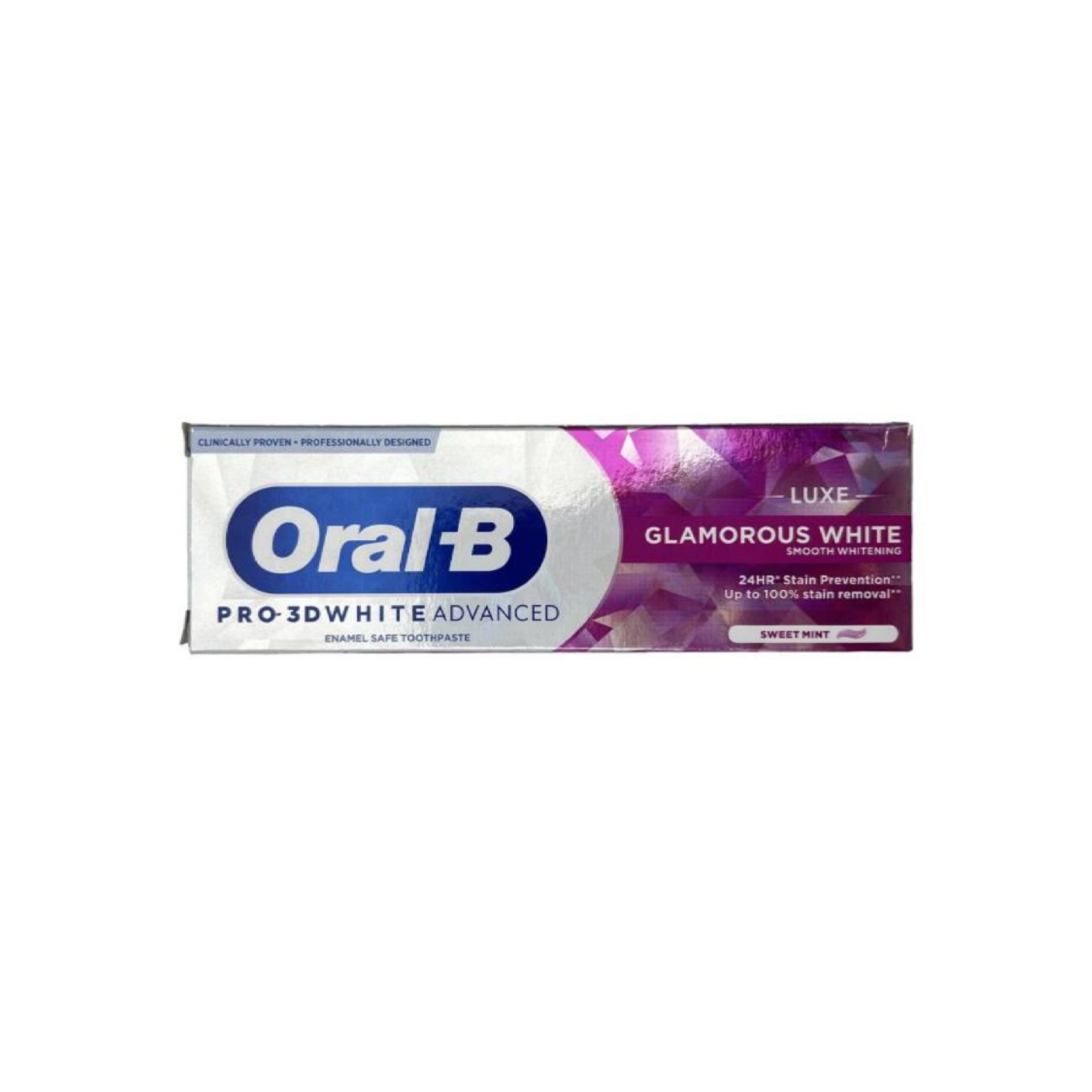 Diş Məcunu Oral-B Pro 3D White Advanced Luxe Cəlbedici Bəyazlıq 75 ml