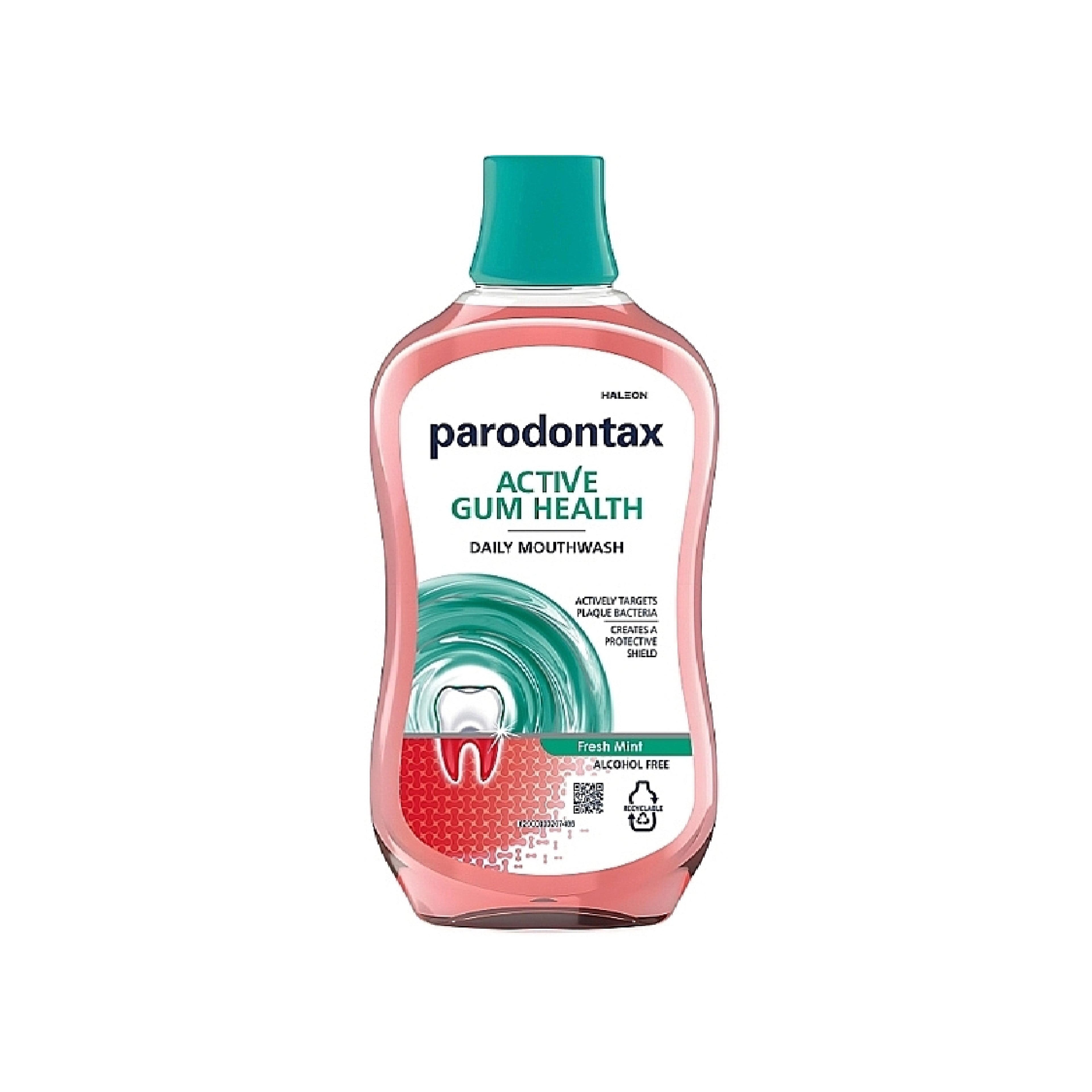Ağız Boşluğu Üçün Yaxalayıcı Parodontax Active Gum Health Fresh Mint 500 ml