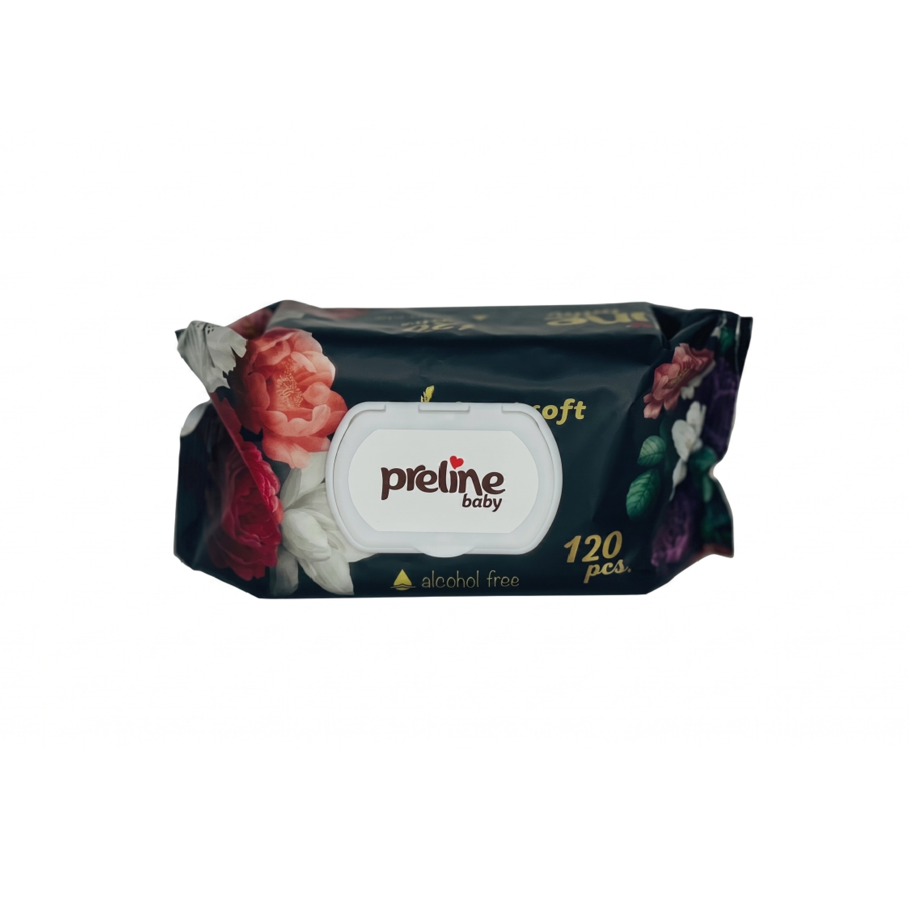 Nəm Salfet Preline Baby Çiçək 120 əd