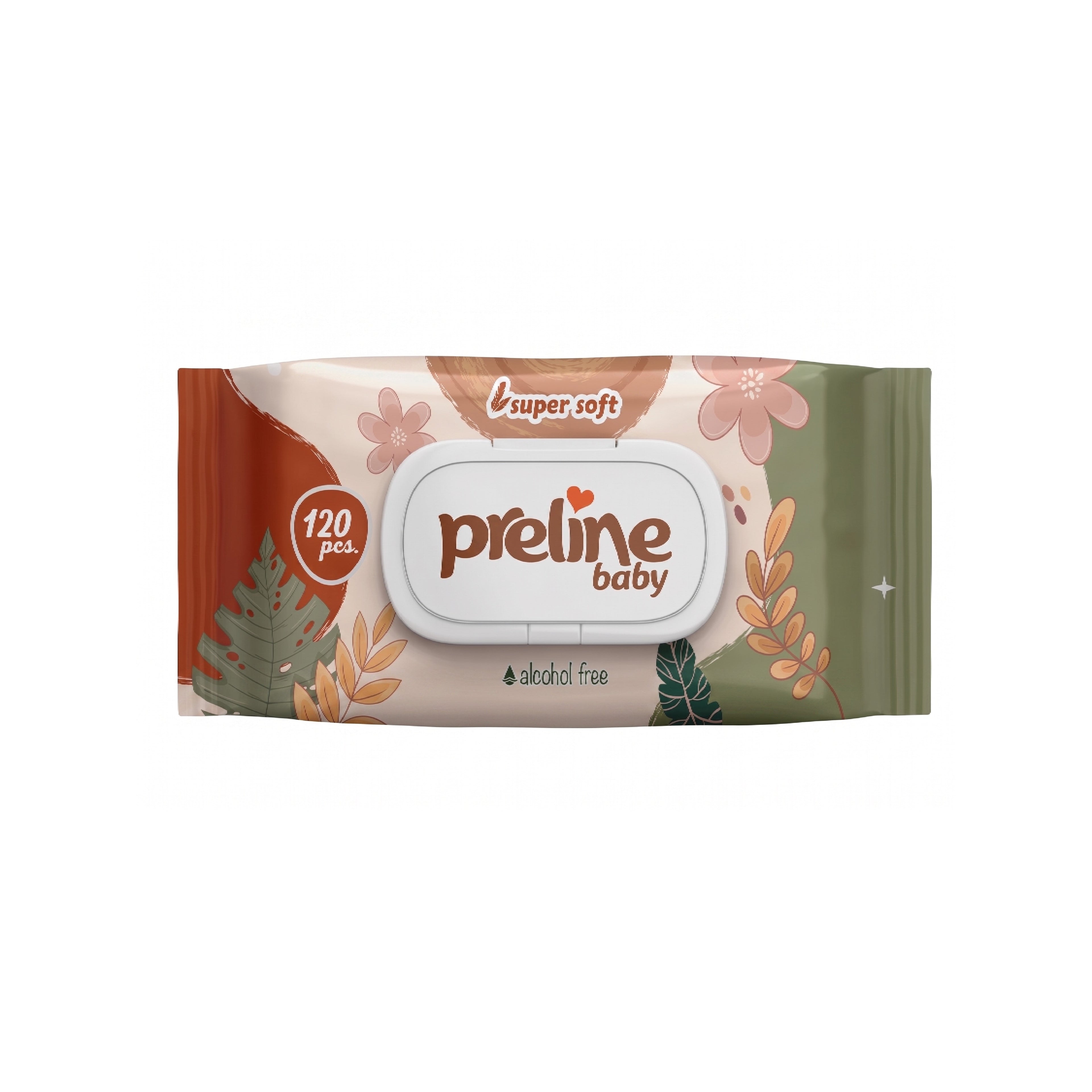 Nəm Salfet Preline Baby Tropik 120 əd