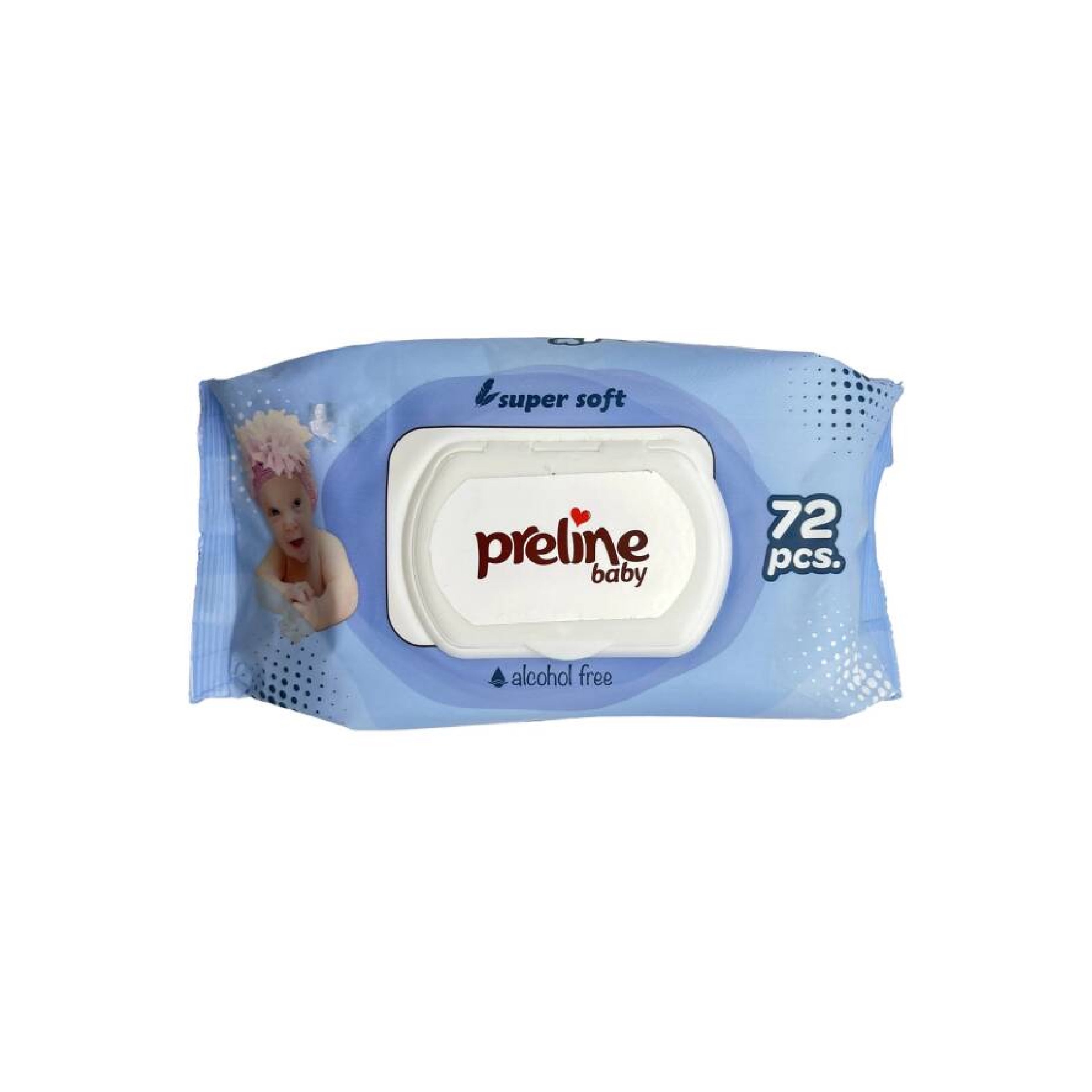 Nəm Salfet Preline Baby Klassik 72 əd