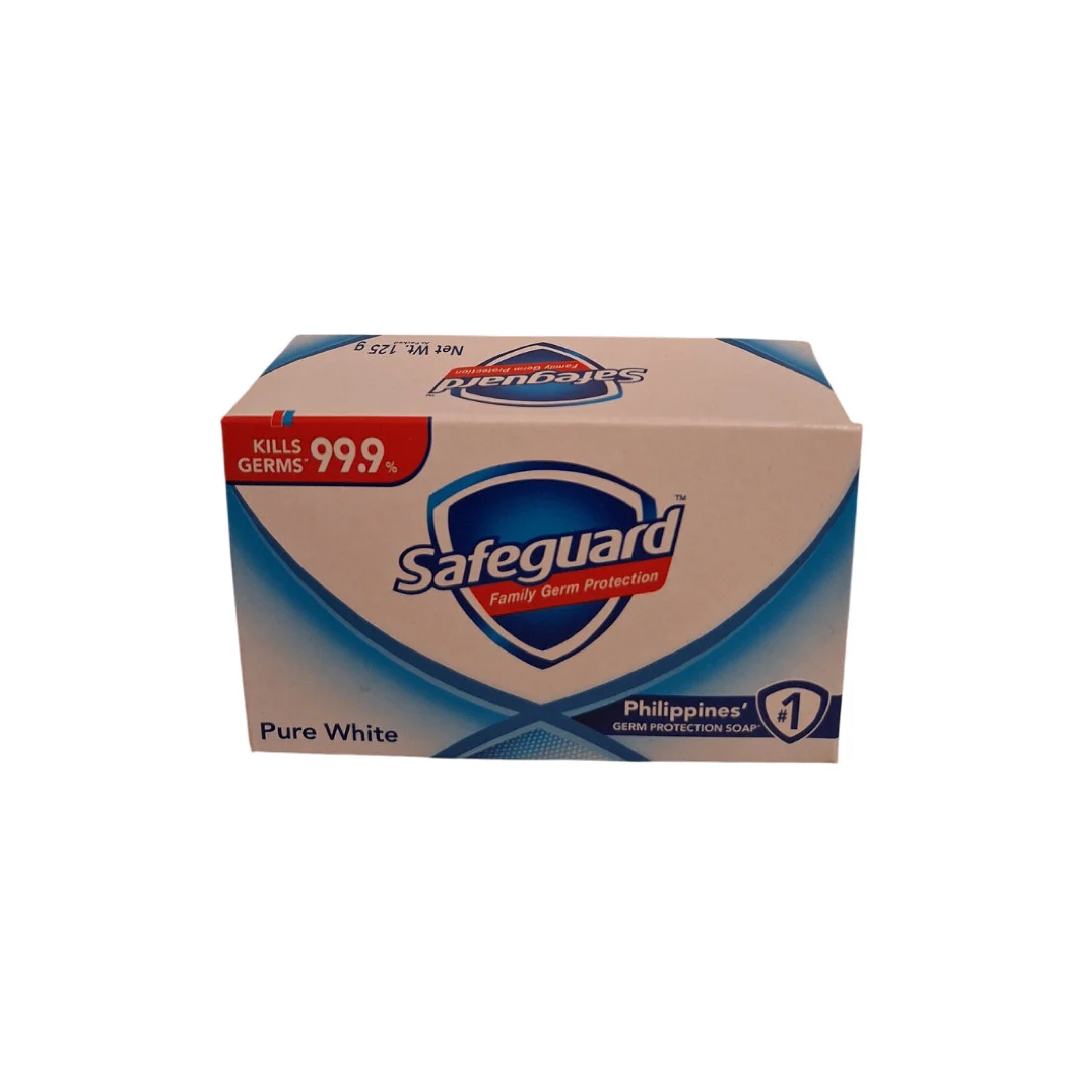 Sabun Safeguard Pure White antibakterial qutu 125 q