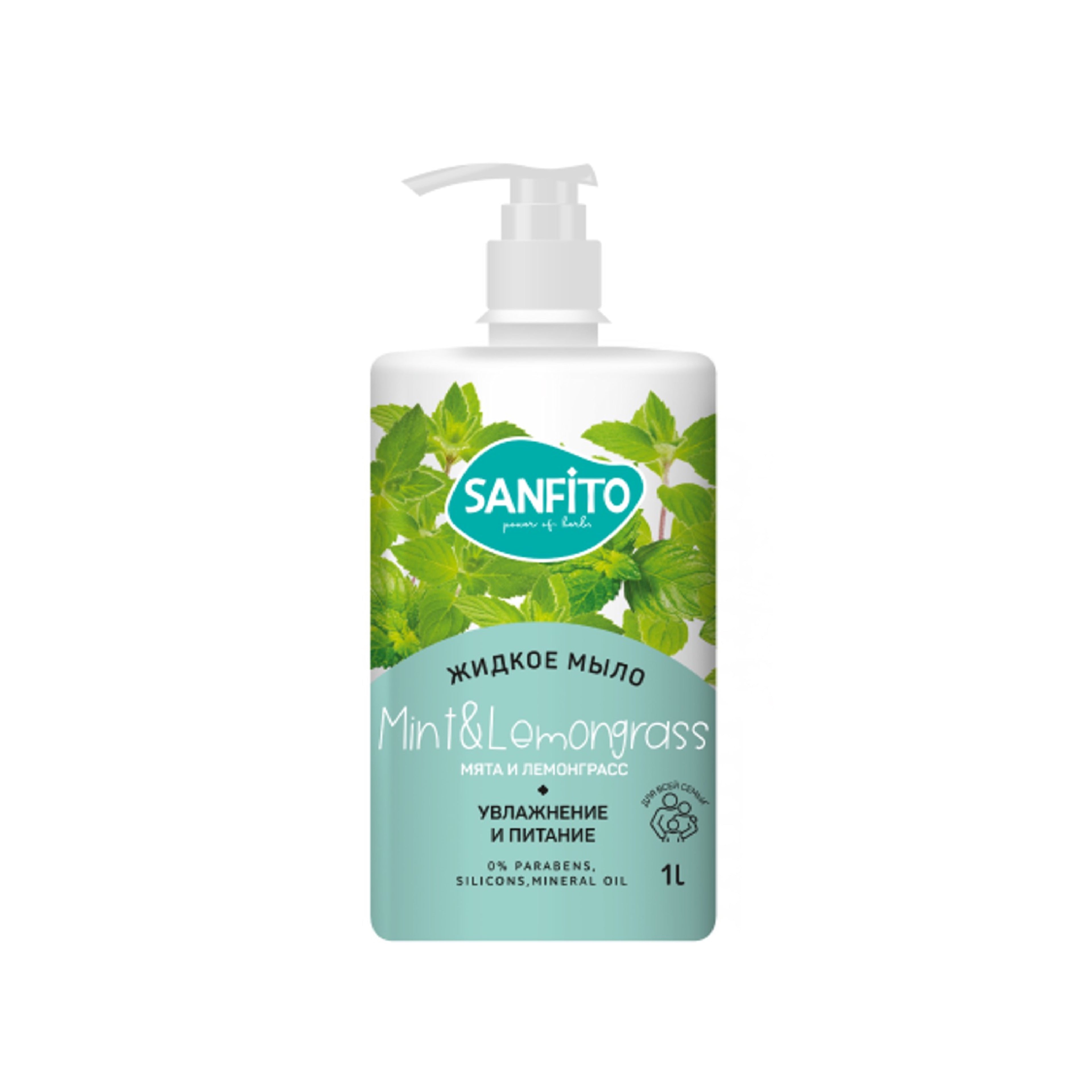 Maye sabun Sanfito Mint & Lemongrass 1 l
