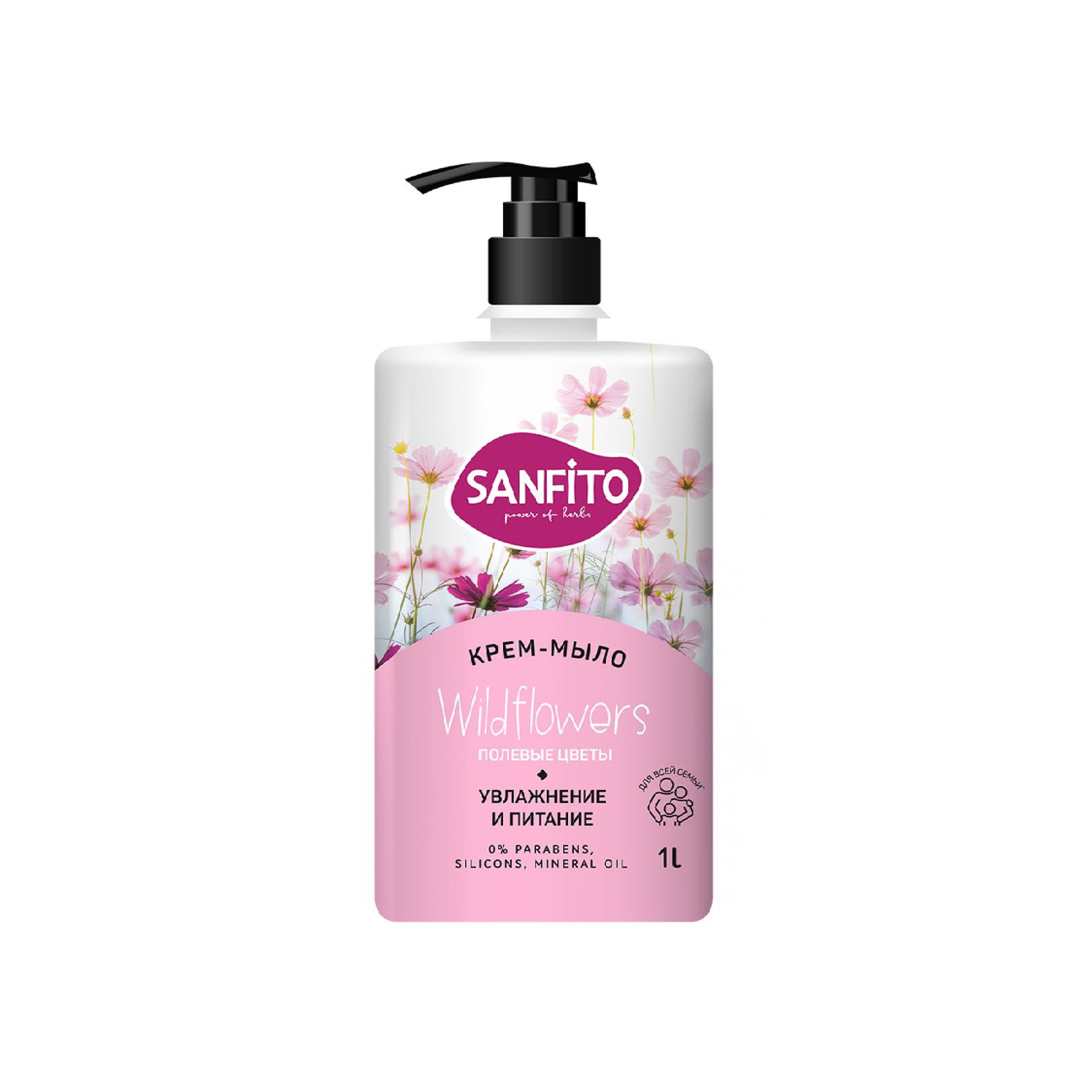 Maye krem-sabun Sanfito Wildflowers 1 l