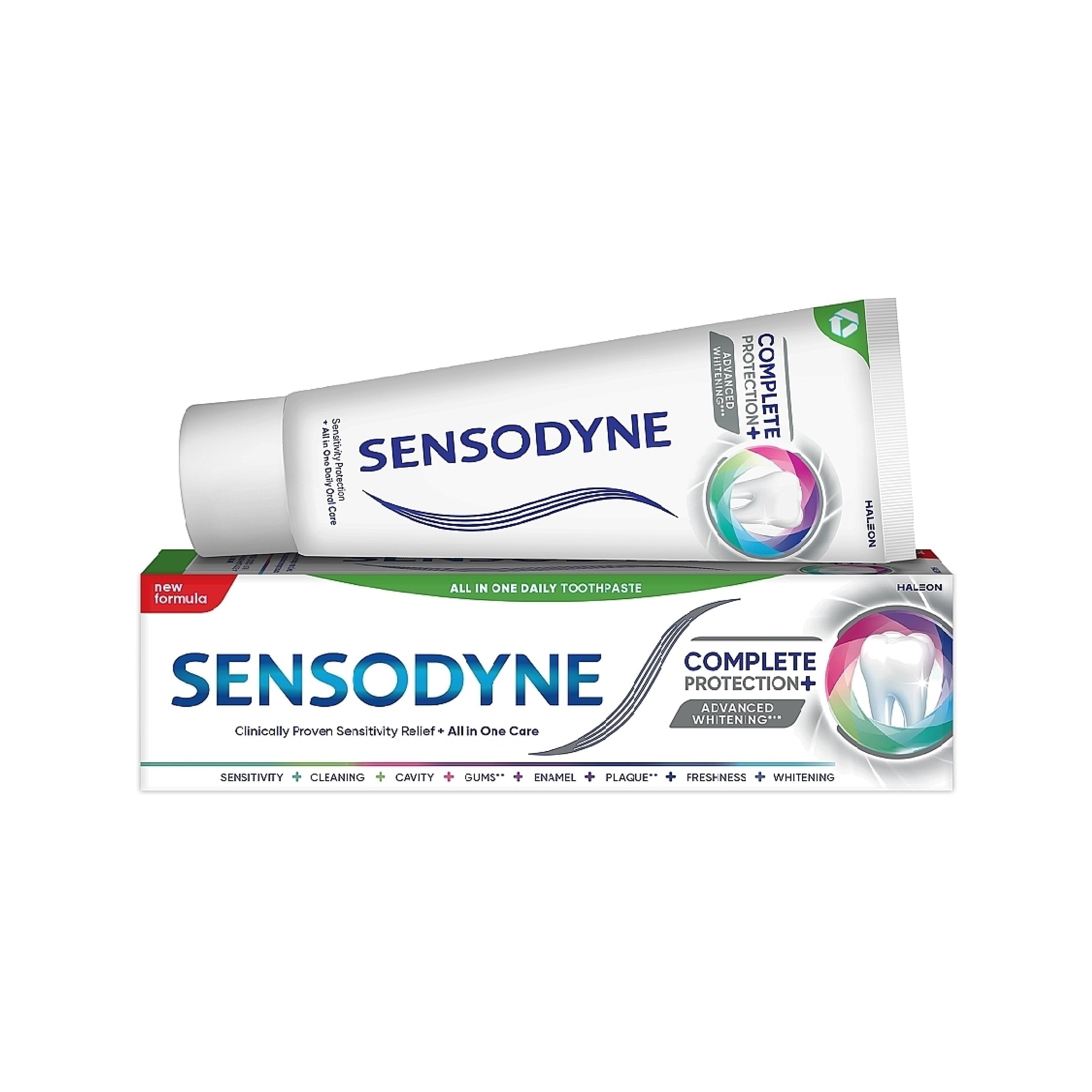 Diş məcunu Sensodyne Tam Qoruma və Təkmilləşdirilmiş Ağardıcı 75 ml