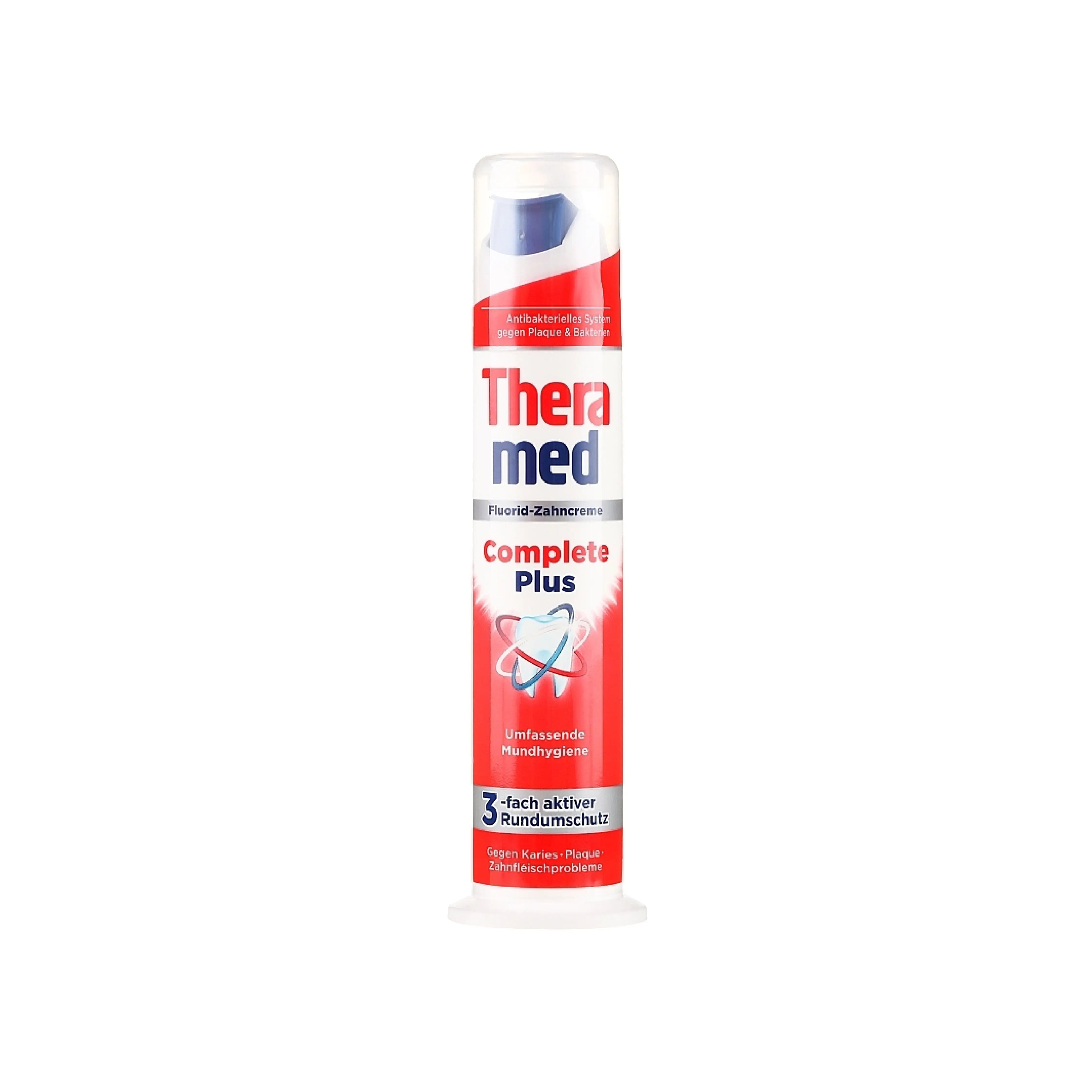 Diş məcunu THERAMED Complete Plus dispenser 100 ml