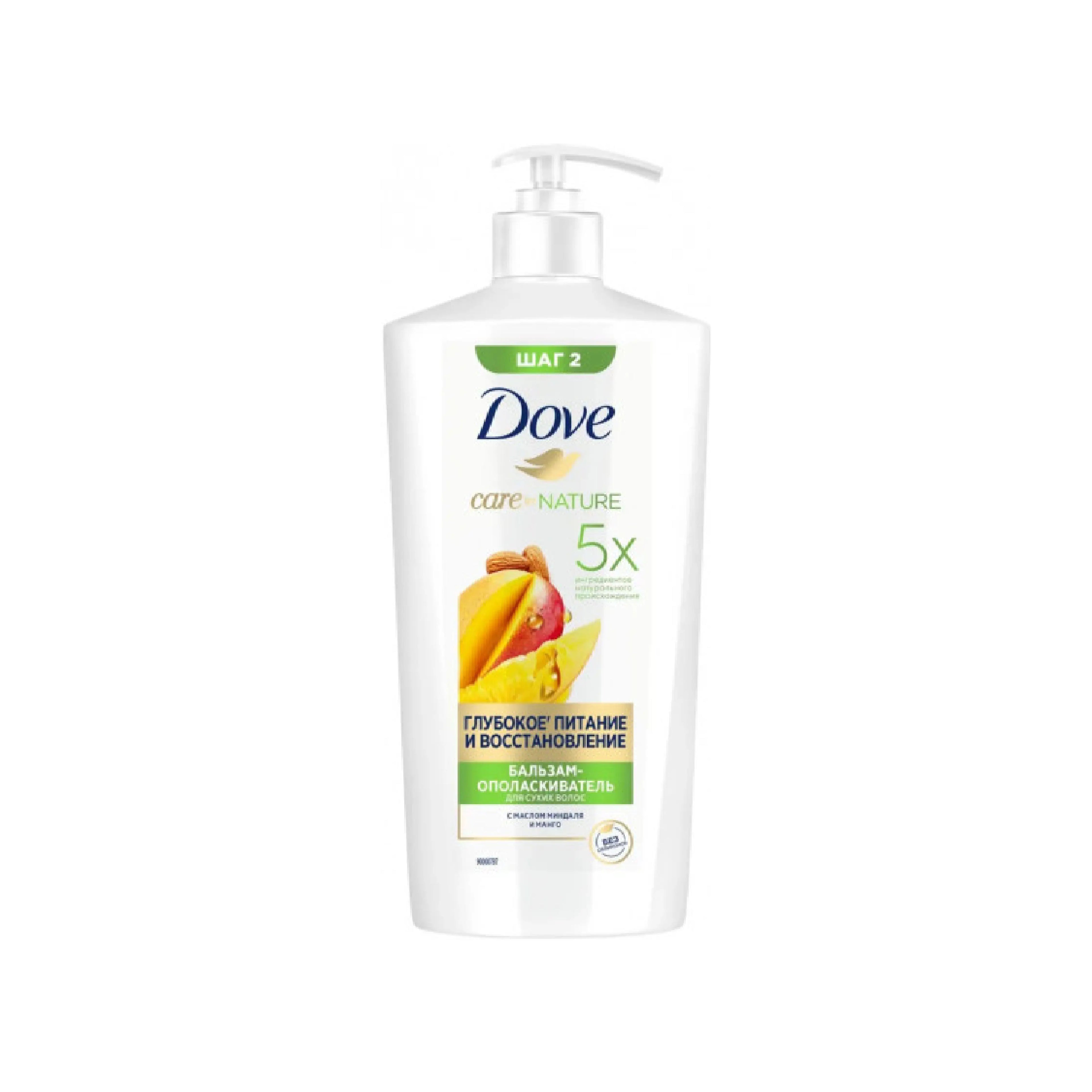Saç balzamı Dove Care by Nature Dərin Qidalandırma və Bərpa 630 ml
