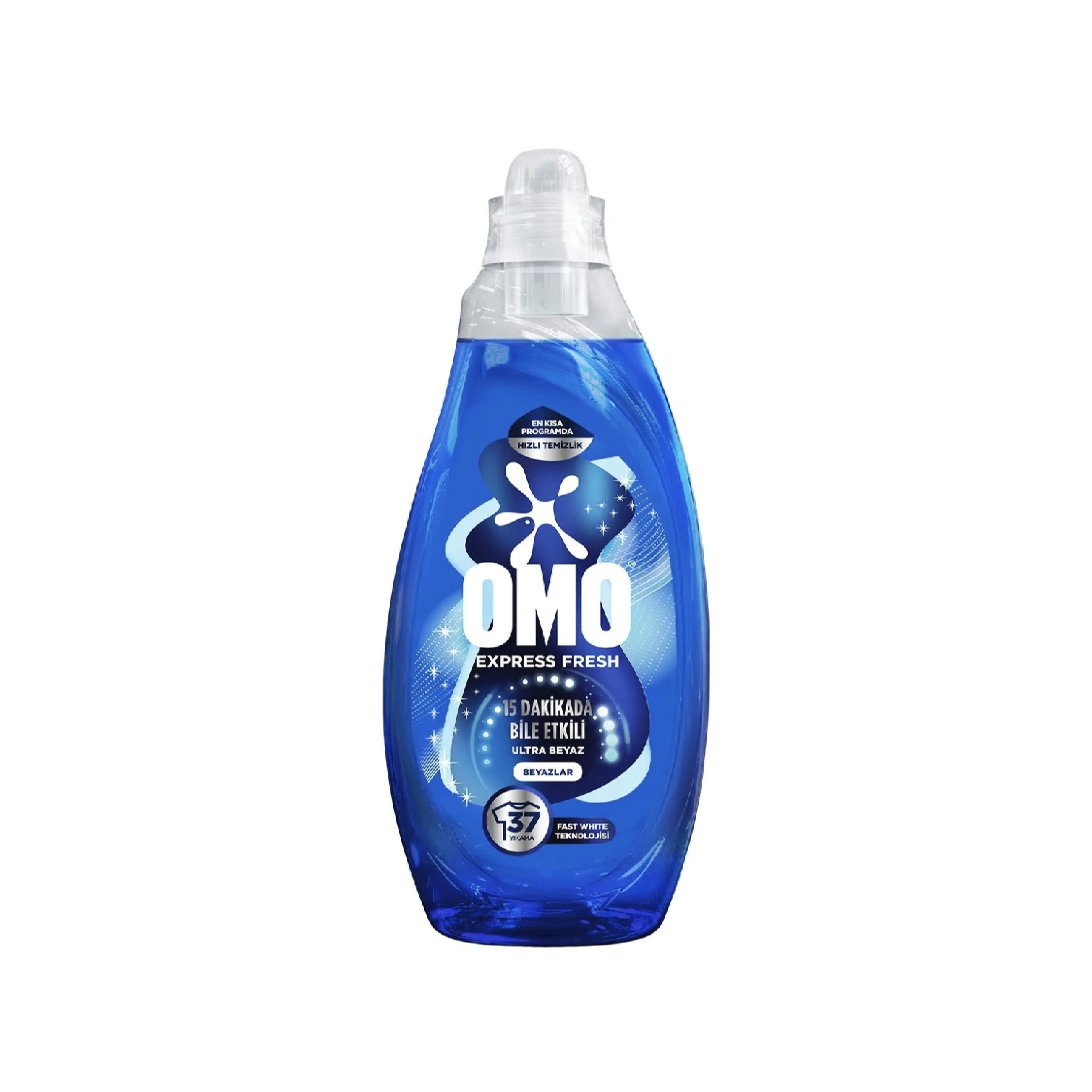 Yuyucu gel OMO Express Fresh Ultra bəyaz ağlar üçün 1480 ml