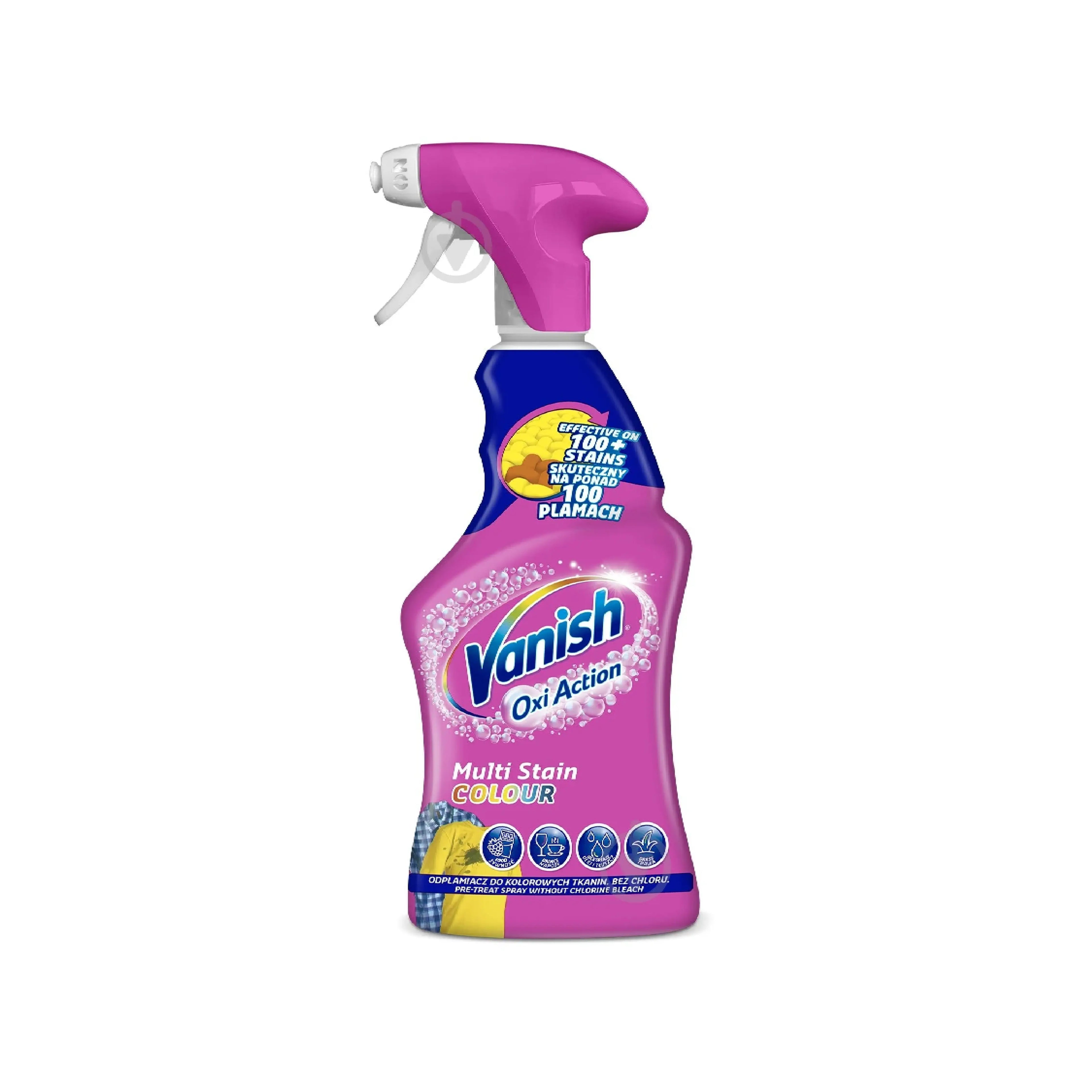 Ləkə çıxarıcı sprey VANISH Oxi Action Multi Stain Colour rənglilər üçün 500 ml