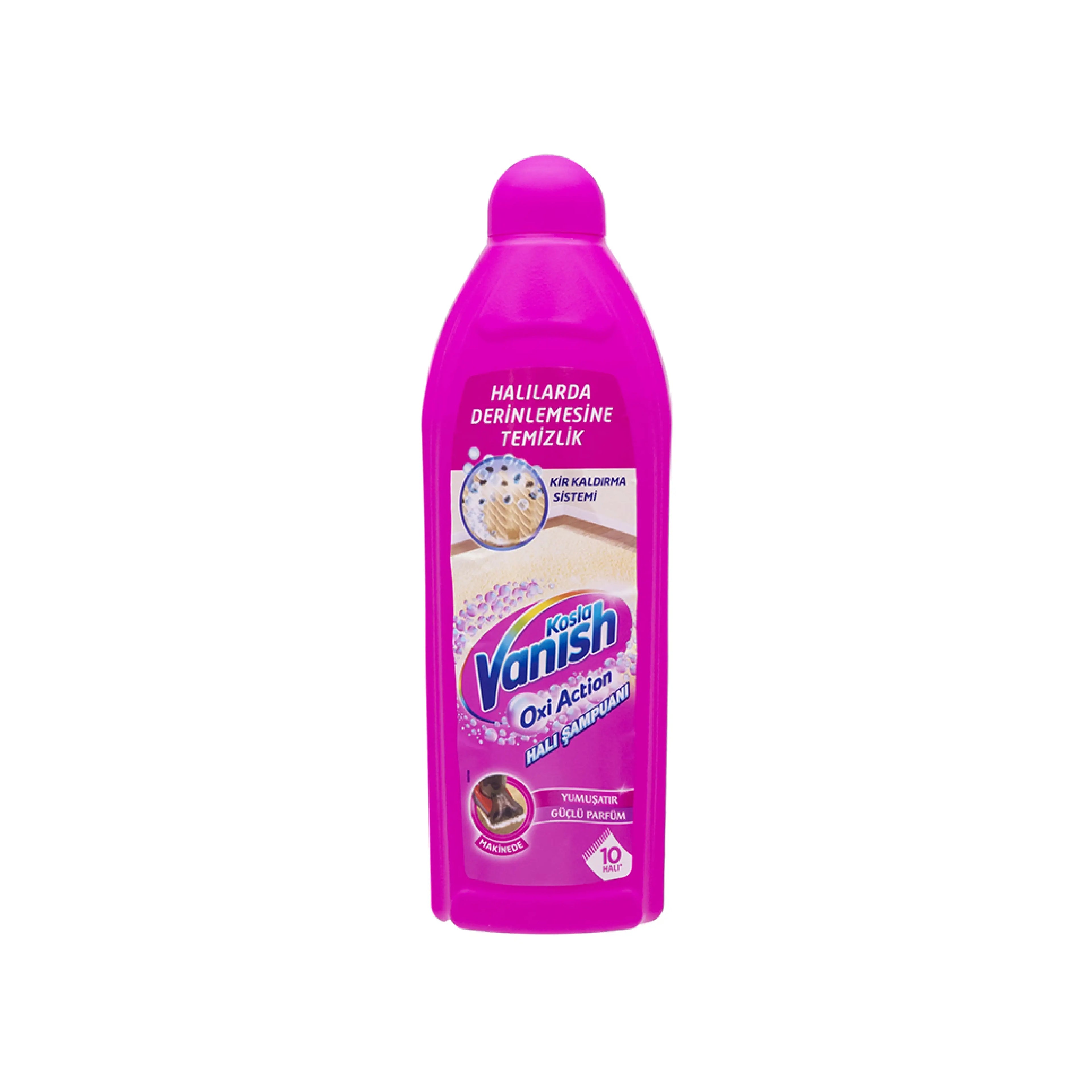 Xalça təmizləyici şampun Vanish Oxi Action maşınla yuma üçün 850 ml