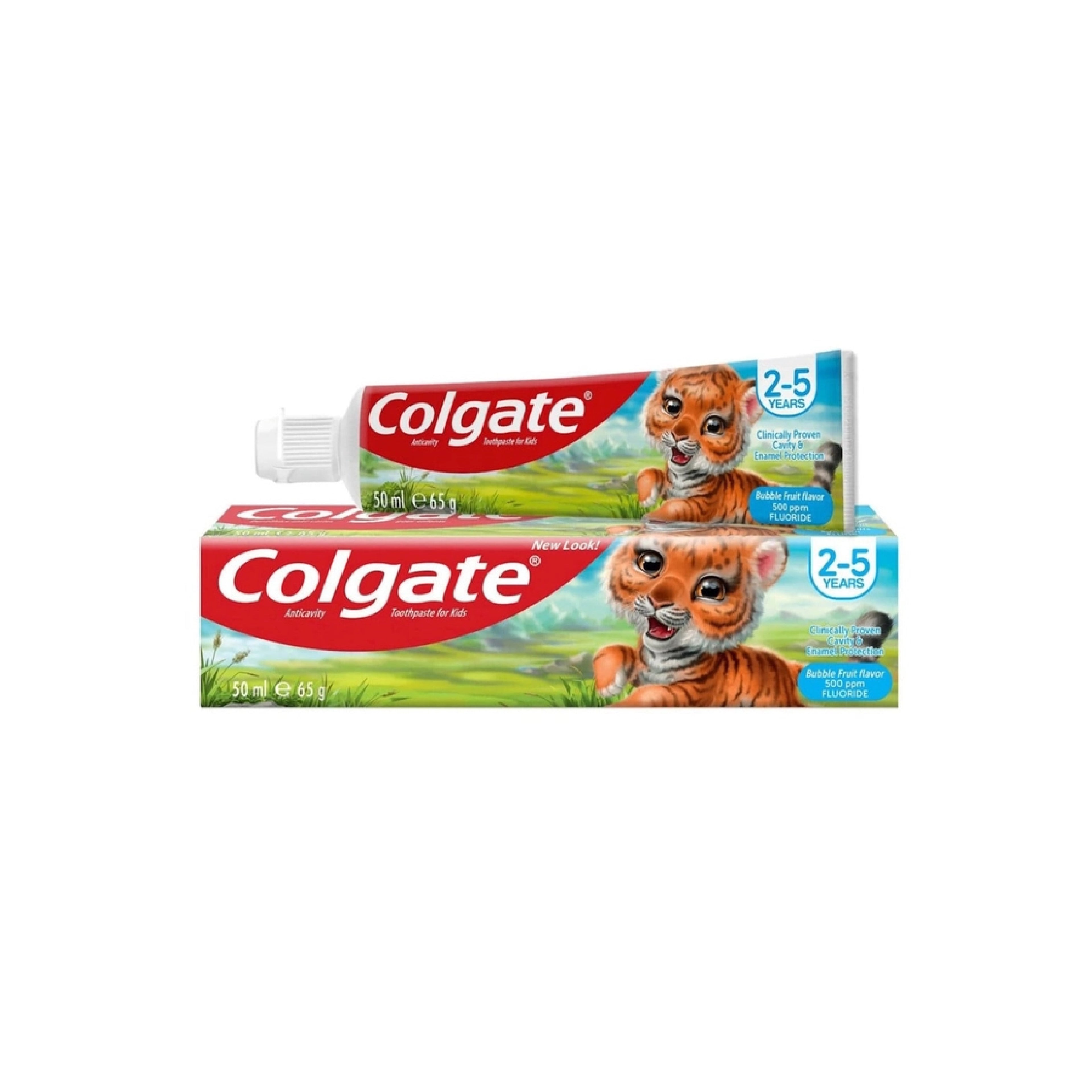 Uşaq diş məcunu Colgate Bubble Fruit, 50 ml, 2-5 yaş
