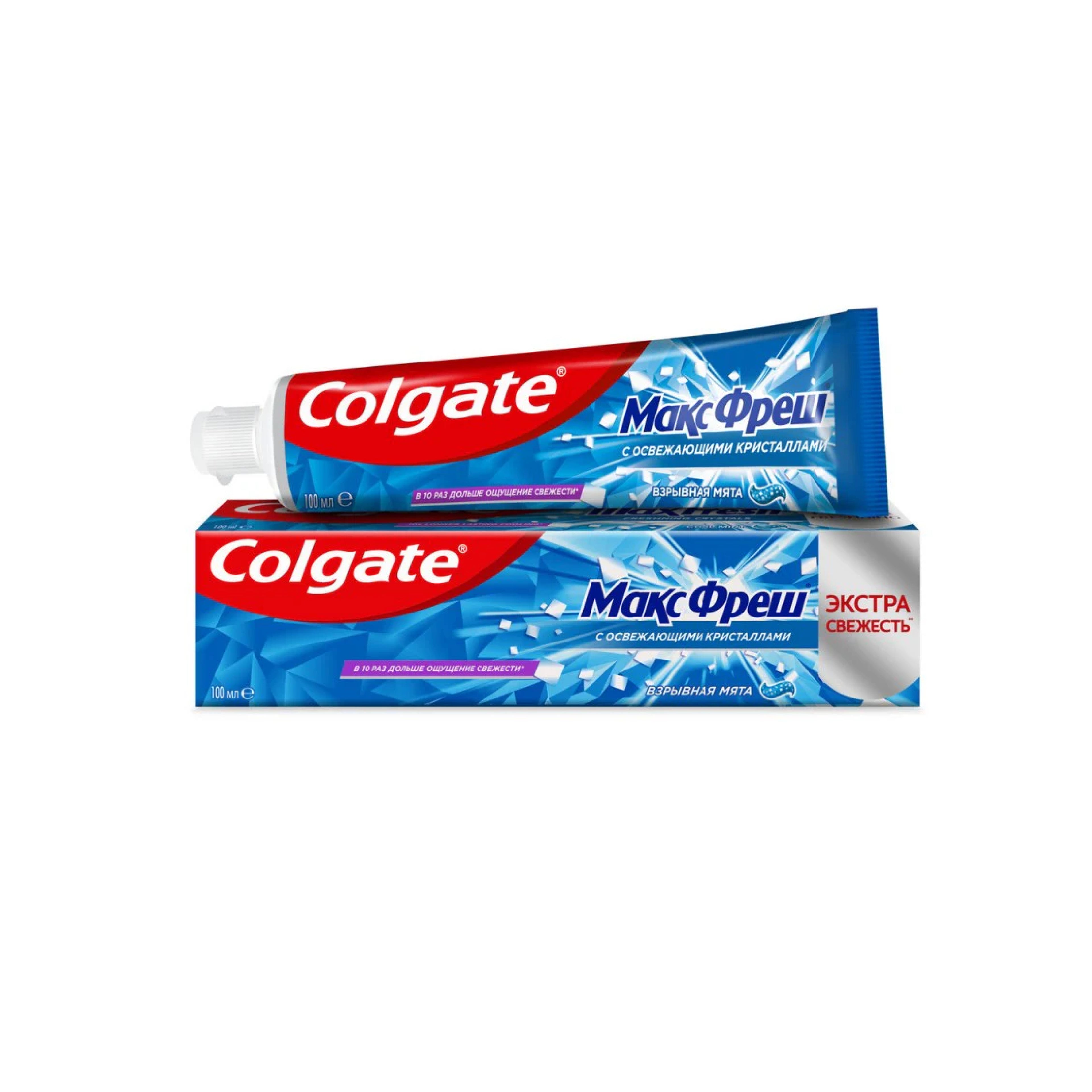 Diş məcunu Colgate Max Fresh Partlayan Nanə, 100 ml
