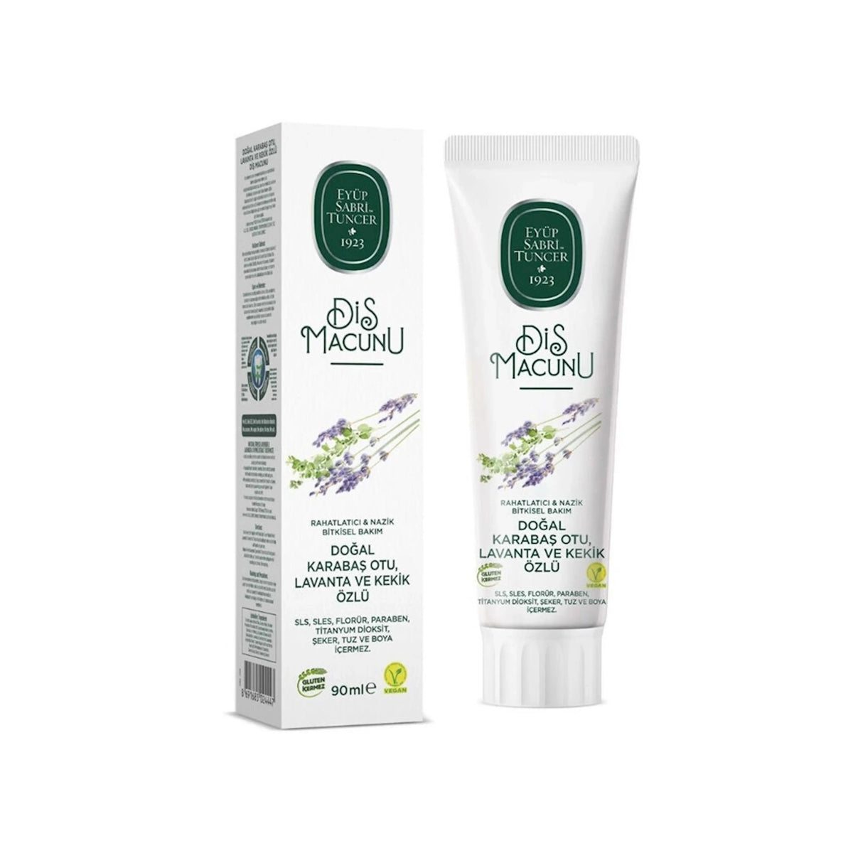 EST Doğal Karabaş Otu, Lavanta və Kəklikotu Özlü Diş Macunu, 90 ml