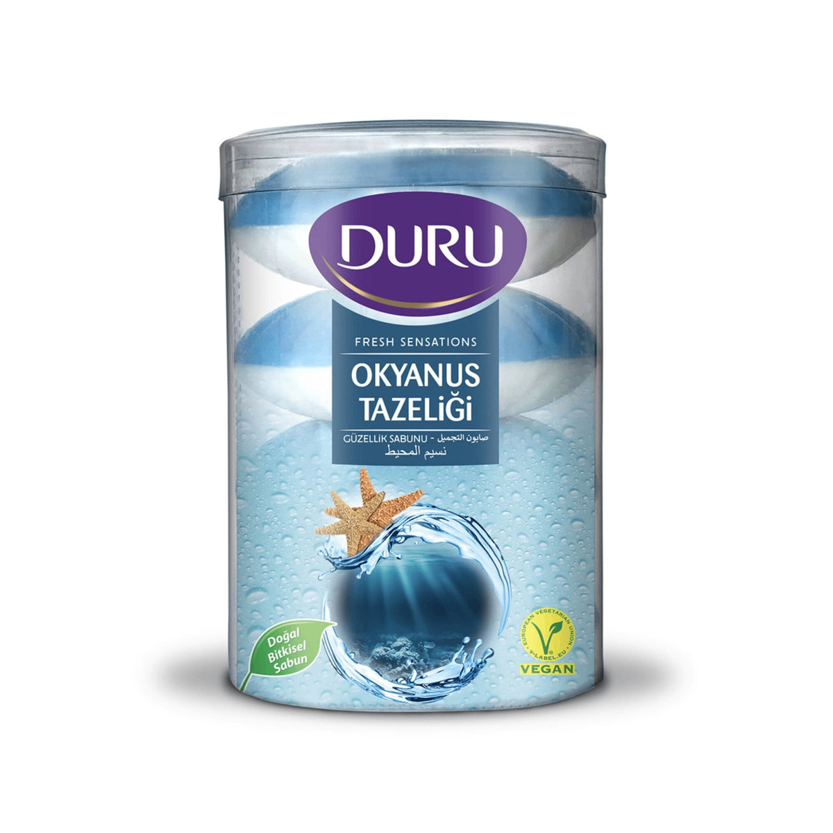 Duru Sabunu Təravətli Okean Əsintisi, 400 q (4 əd)