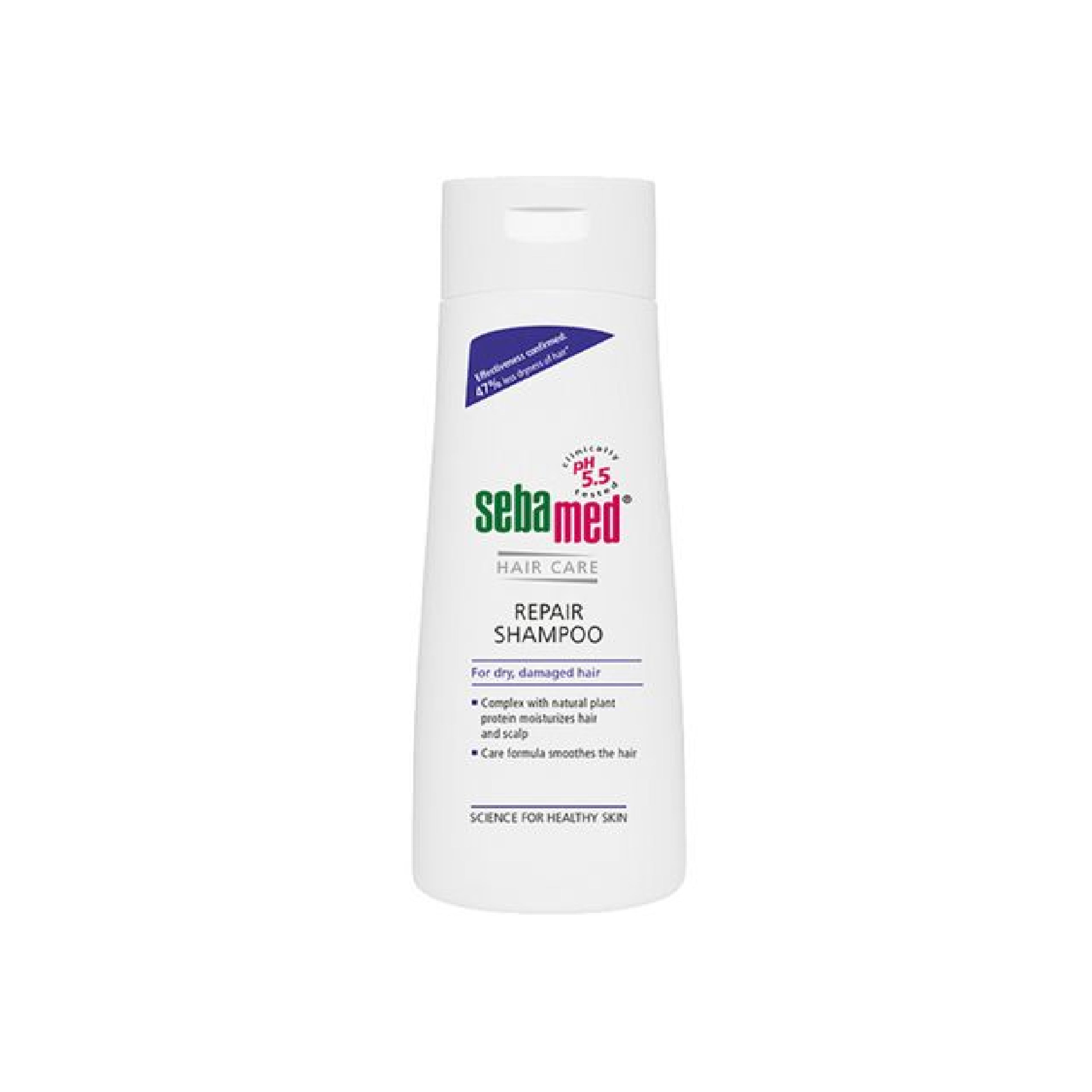 Шампунь Sebamed Repair Восстанавливающий, 200 мл, для поврежденных волос