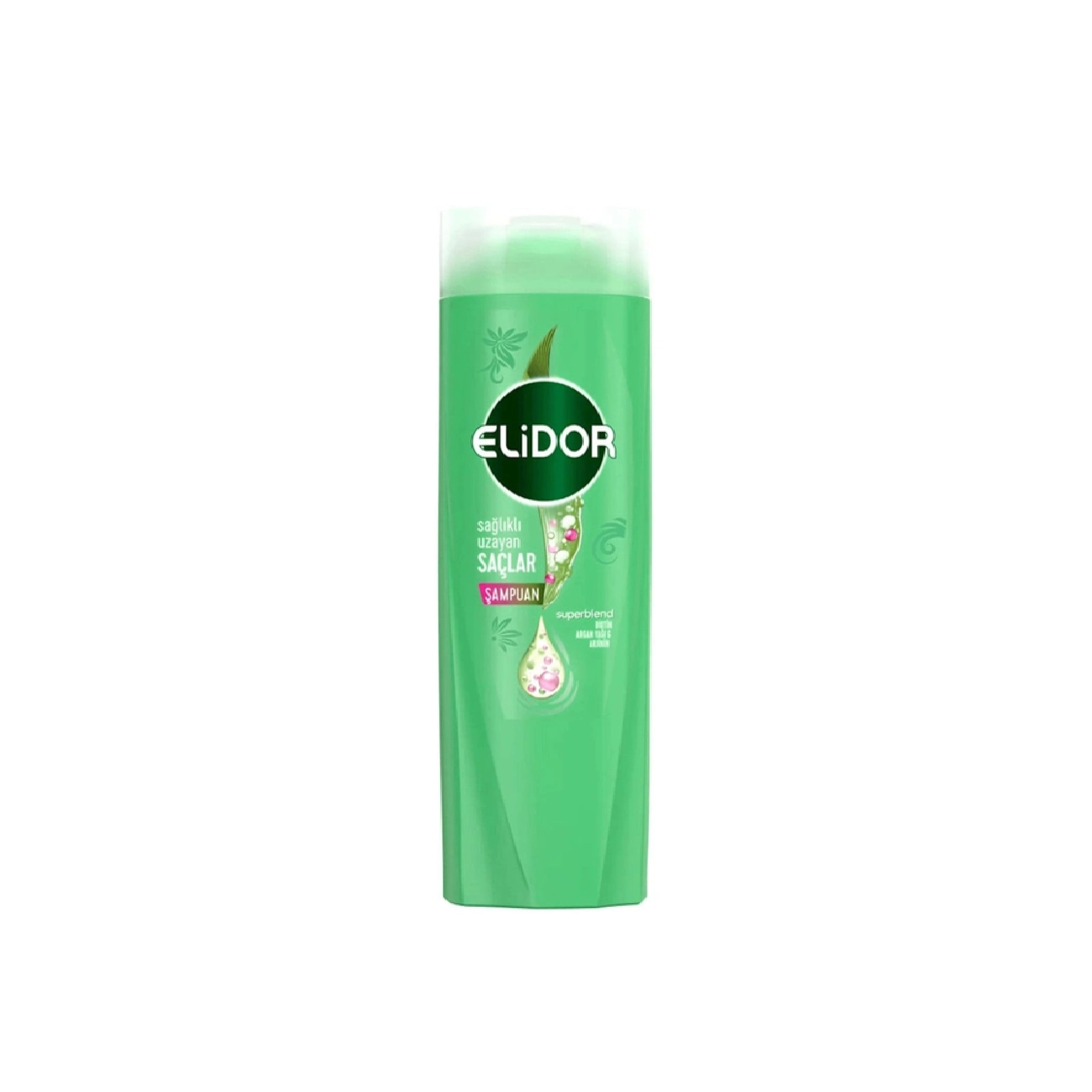 Шампунь для волос Elidor Superblend Здоровый Рост, 400 мл, для слабых и ломких волос