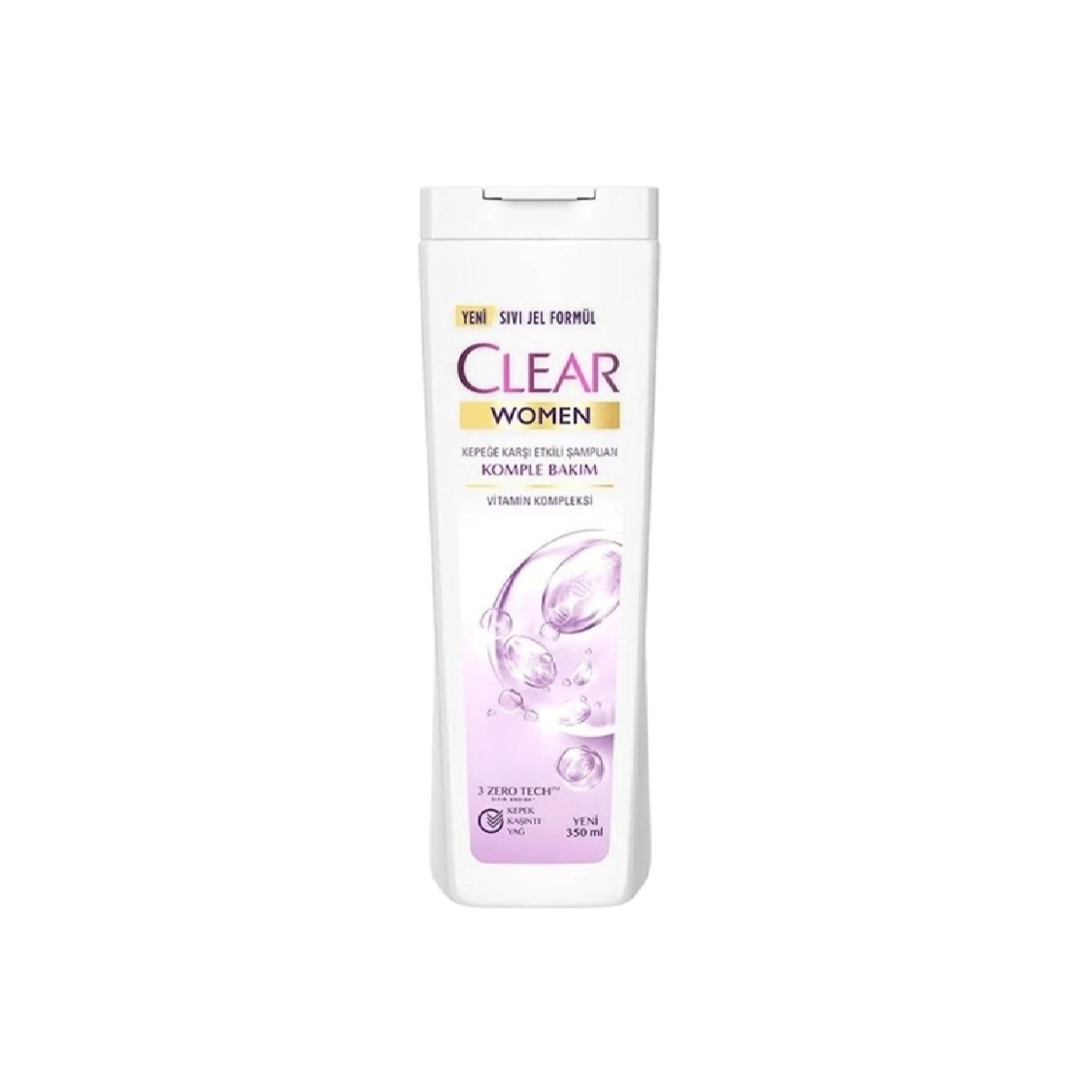 Шампунь Clear Women Интенсивное увлажнение, 350 мл, для женщин