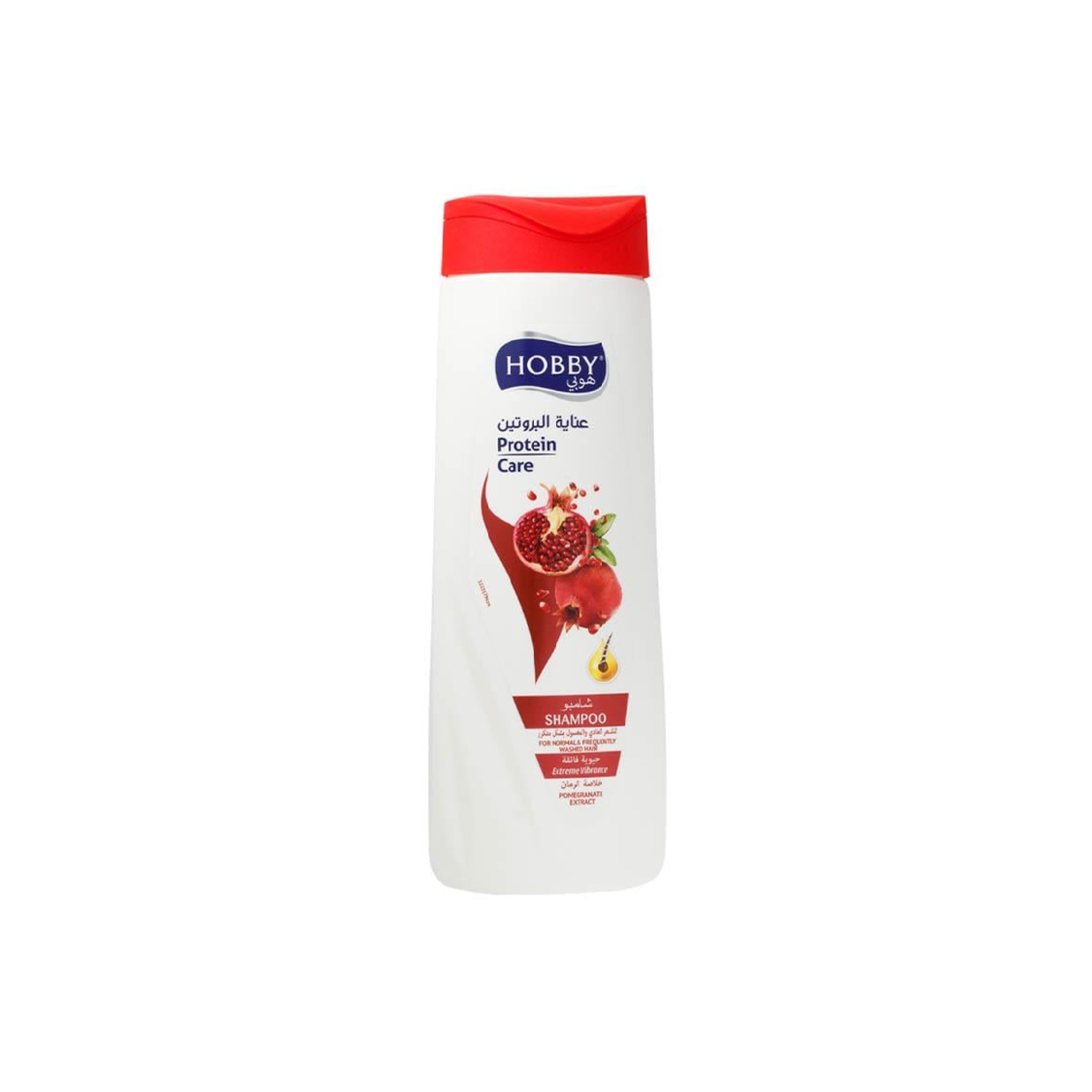 Шампунь для волос Hobby Protein Care с экстрактом граната, 600 мл, для окрашенных волос