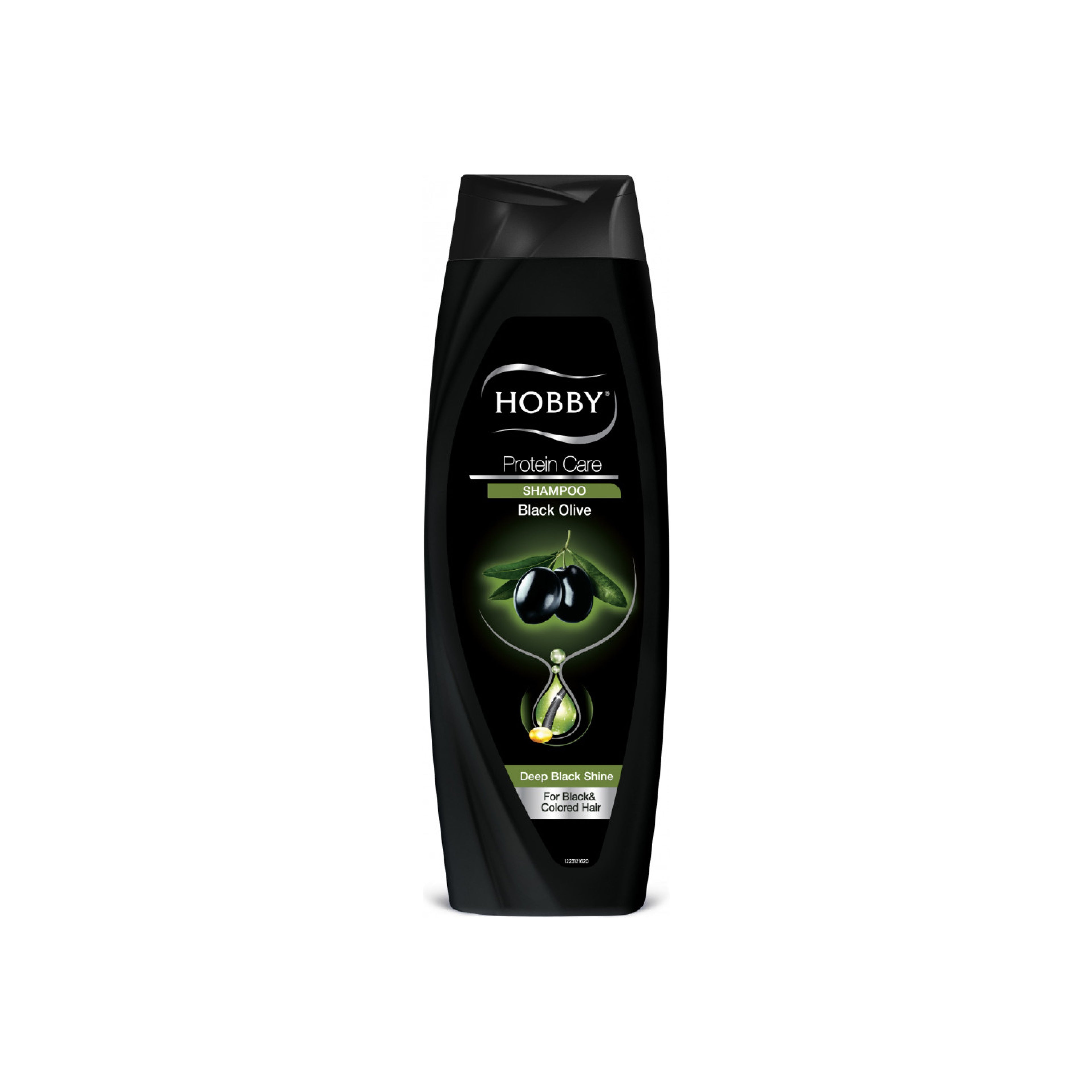 Шампунь для волос Hobby Protein Care с экстрактом черных оливок, 600 мл, для сухих и поврежденных волос