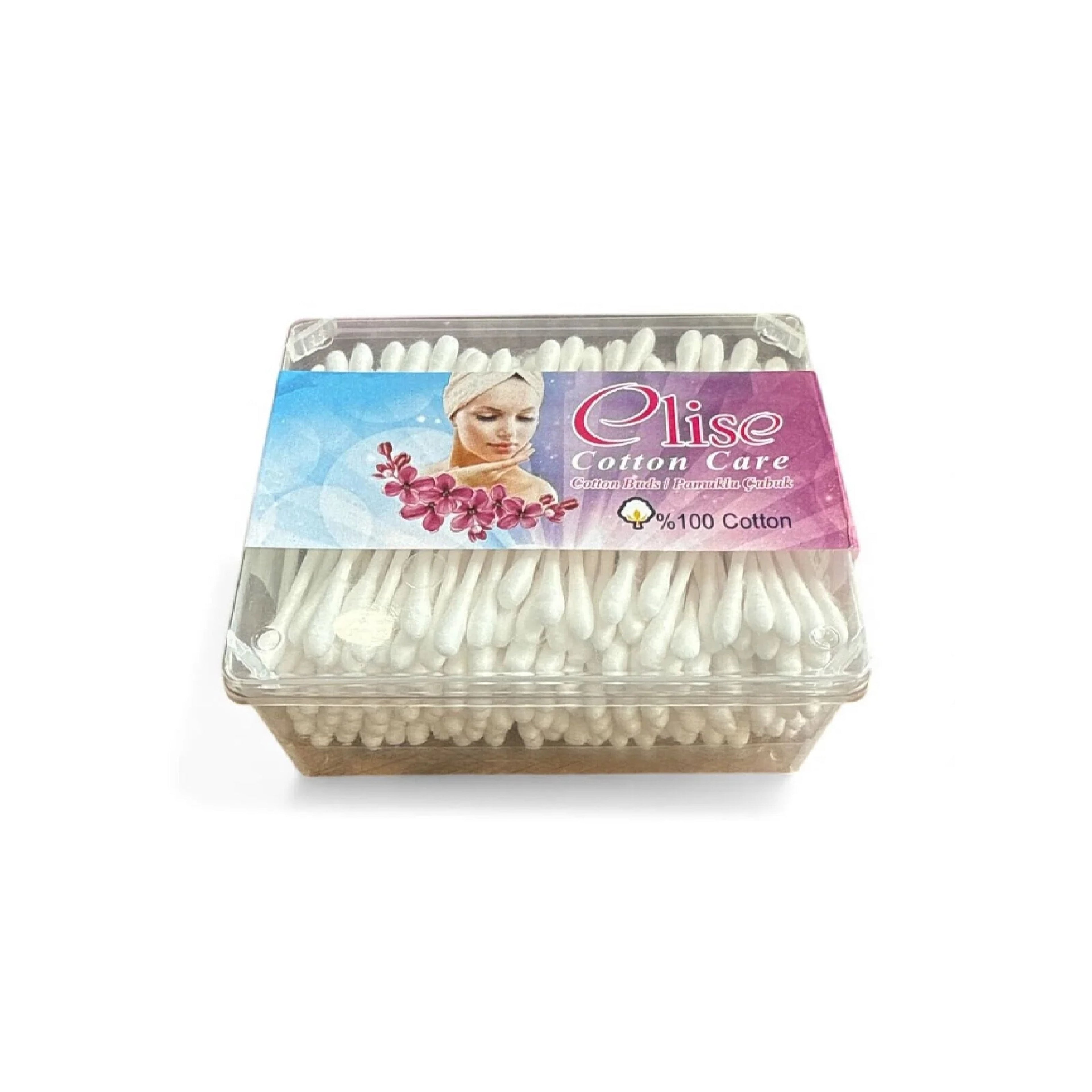Детские ватные палочки Elise Elastic Stikli, 200 шт., для детей