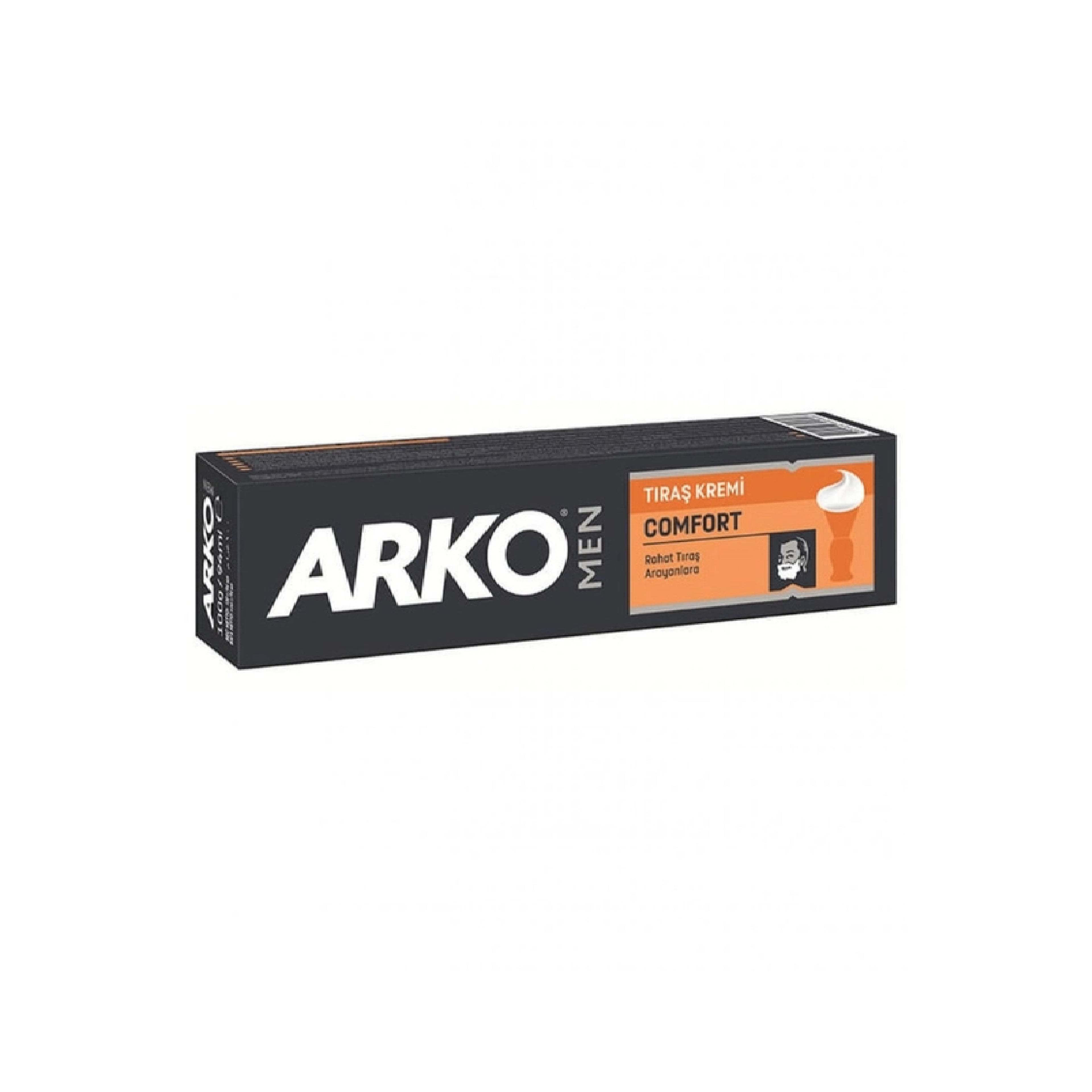 Təraş kremi Arko Men Comfort, 65 q, Kişilər üçün