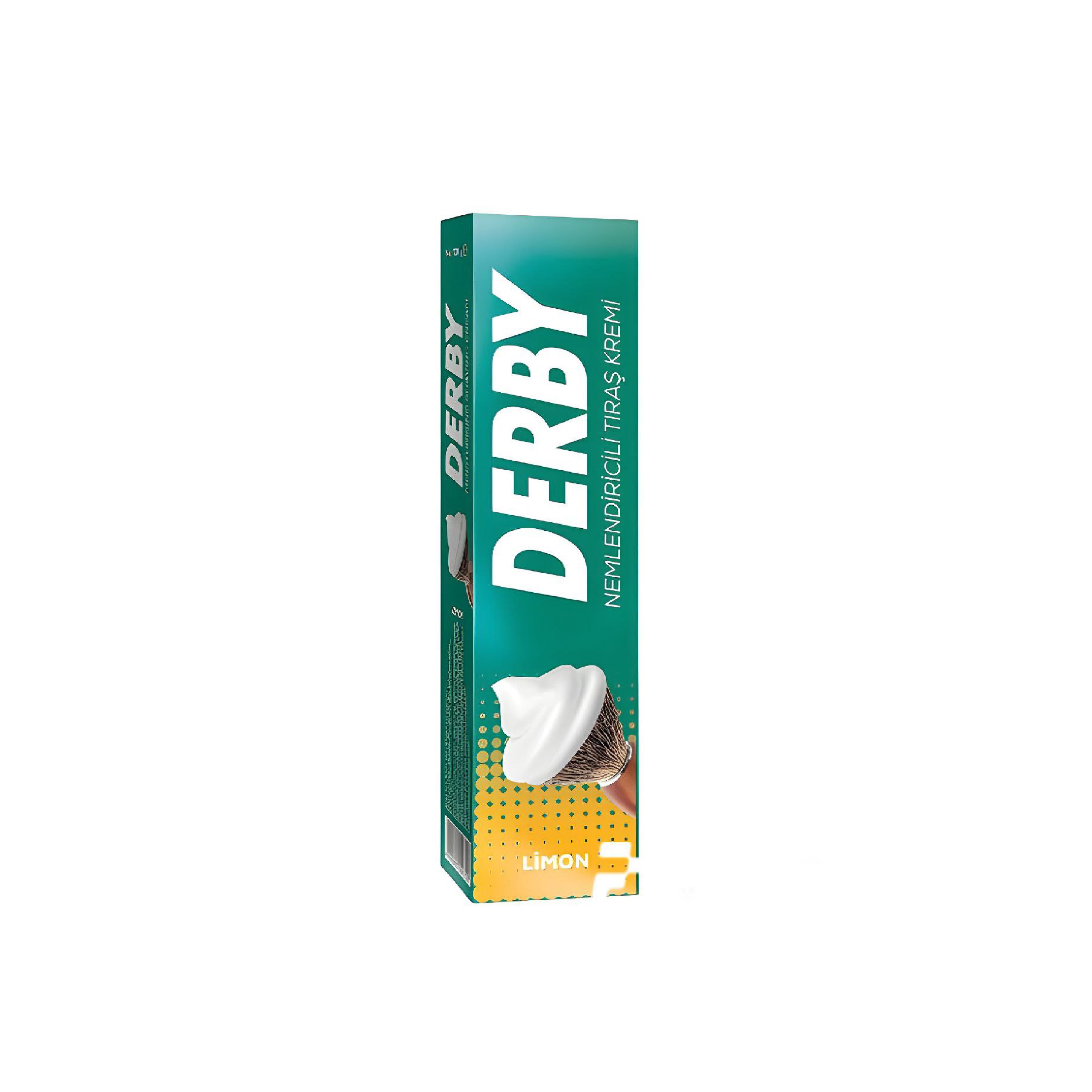 Təraş köpüyü Derby Limon, 100 ml, Kişilər üçün