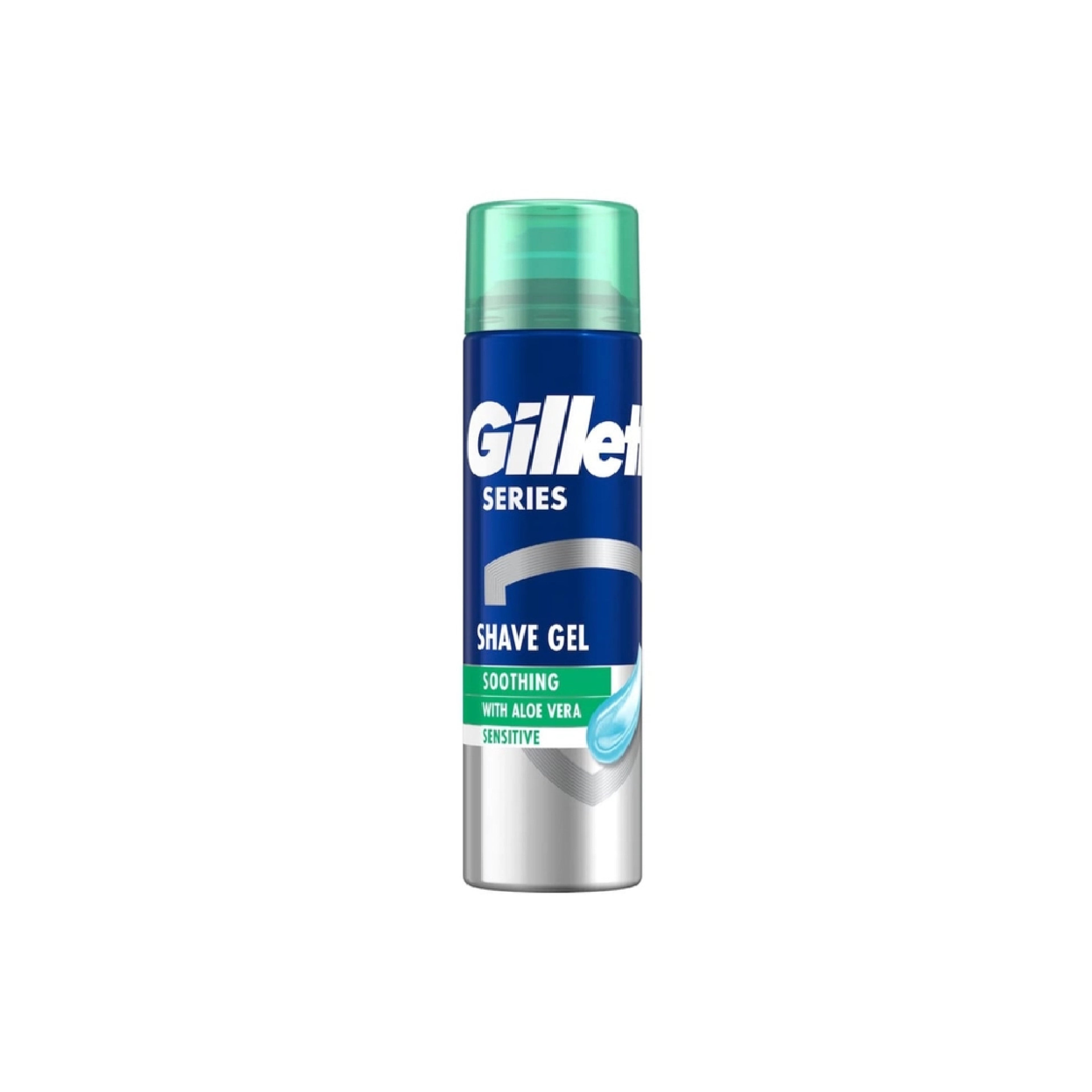 Təraş geli Gillette Series Soothing Aloe Vera, 200 ml, Həssas dəri üçün