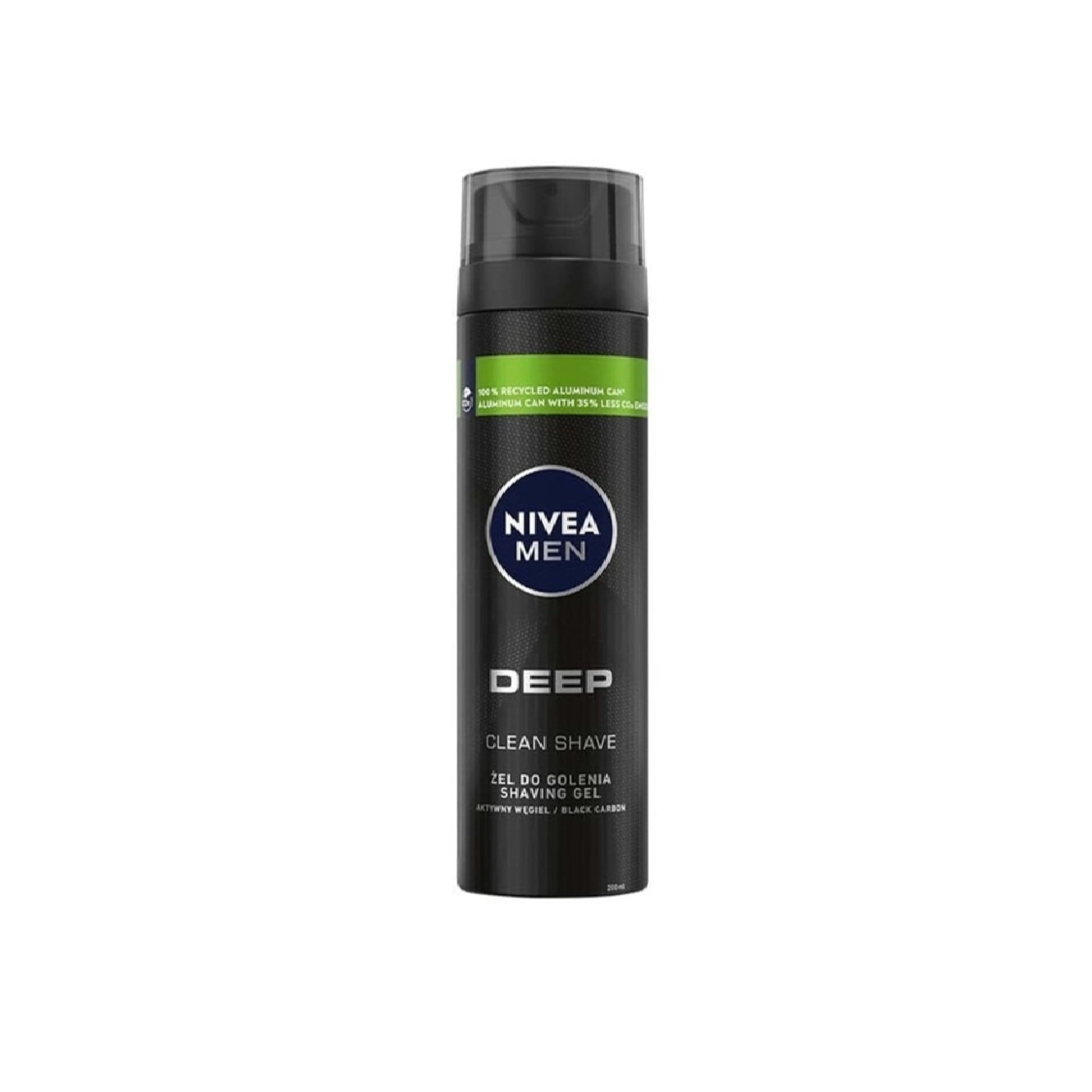 Təraş geli Nivea Men Deep Dimension Ultra, 200 ml, Kişilər üçün