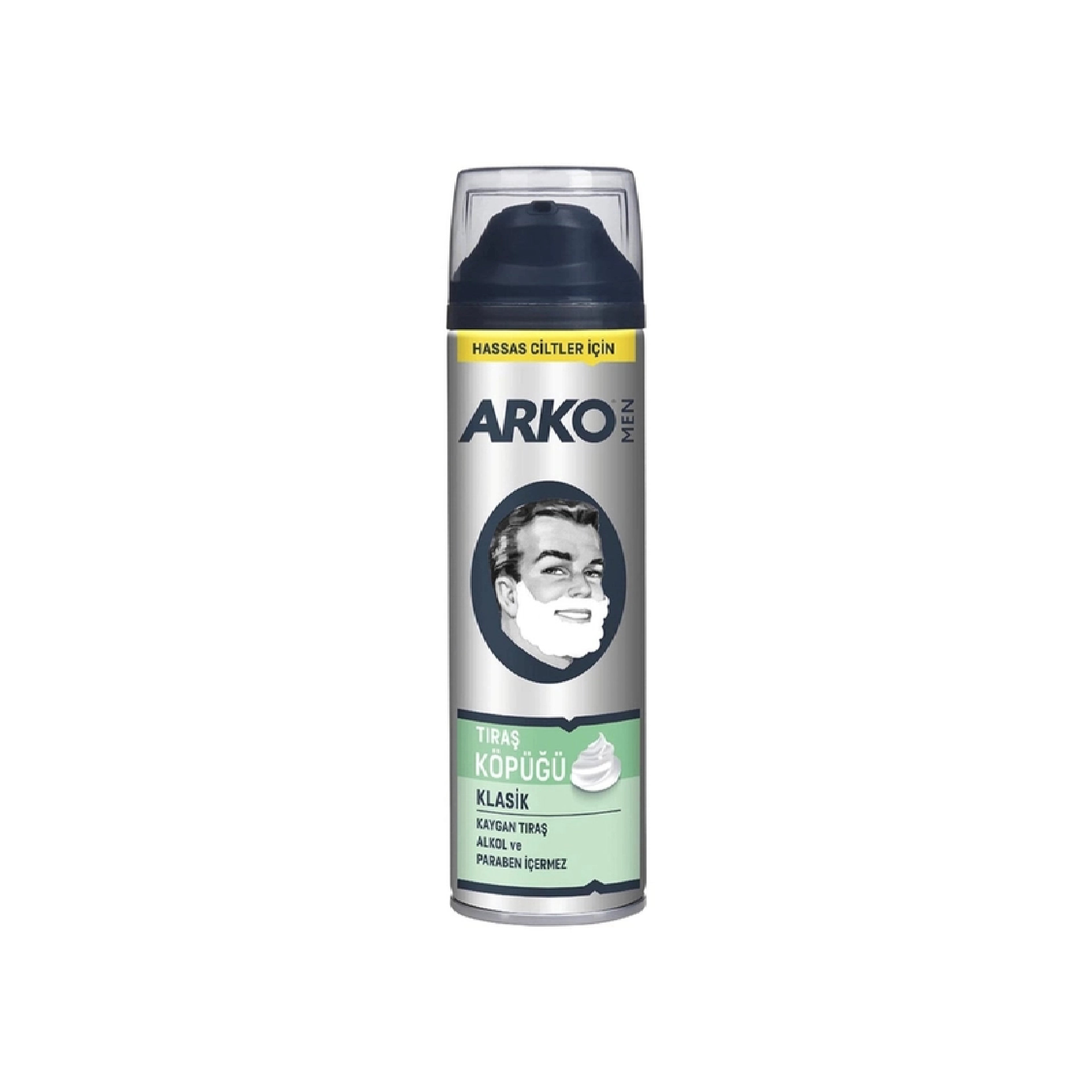 Təraş köpüyü Arko Men Classic, 200 ml, Kişilər üçün