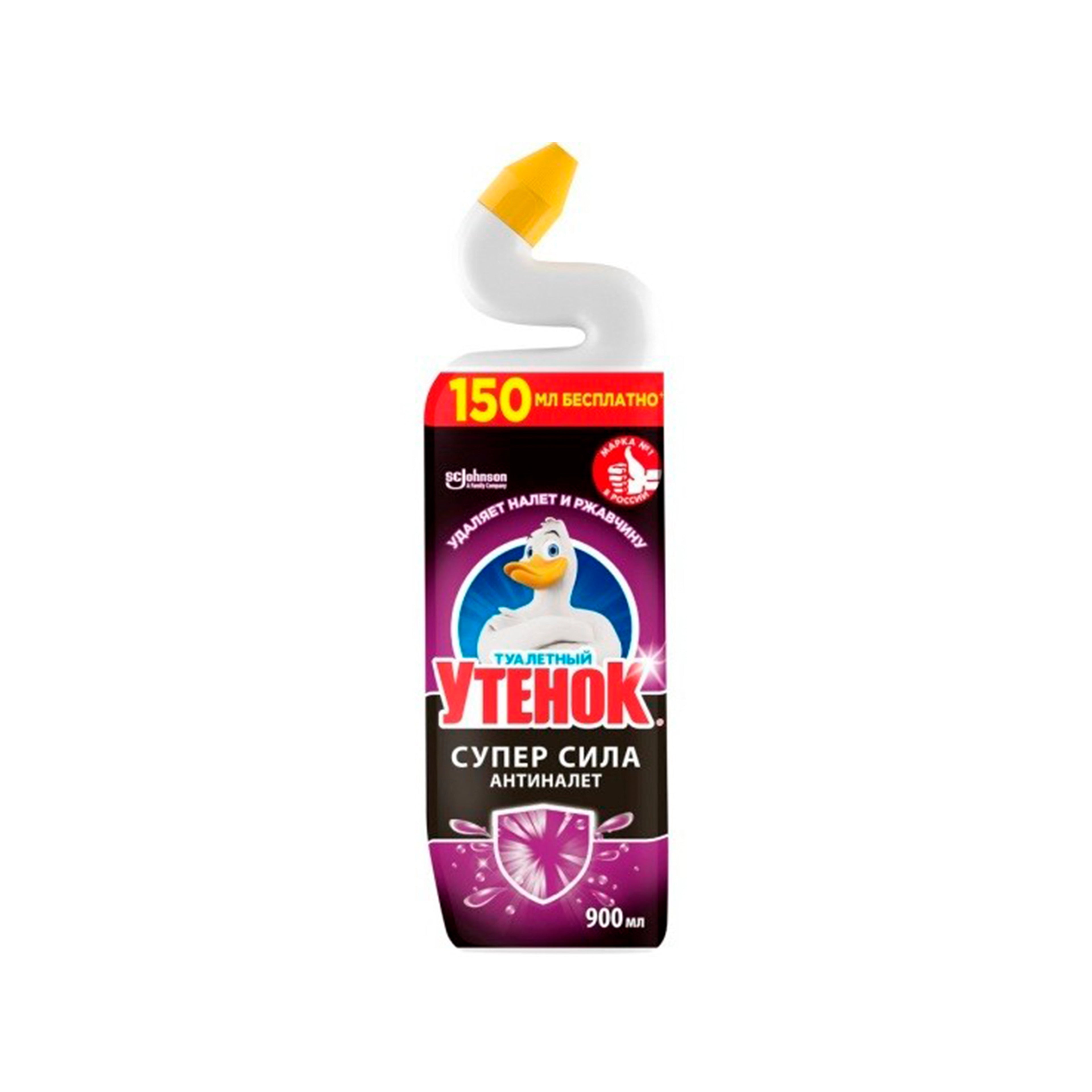 Tualet yuyucu Gel, Tualet Ördəyi Anti-Ərp Super-Güc 900ml