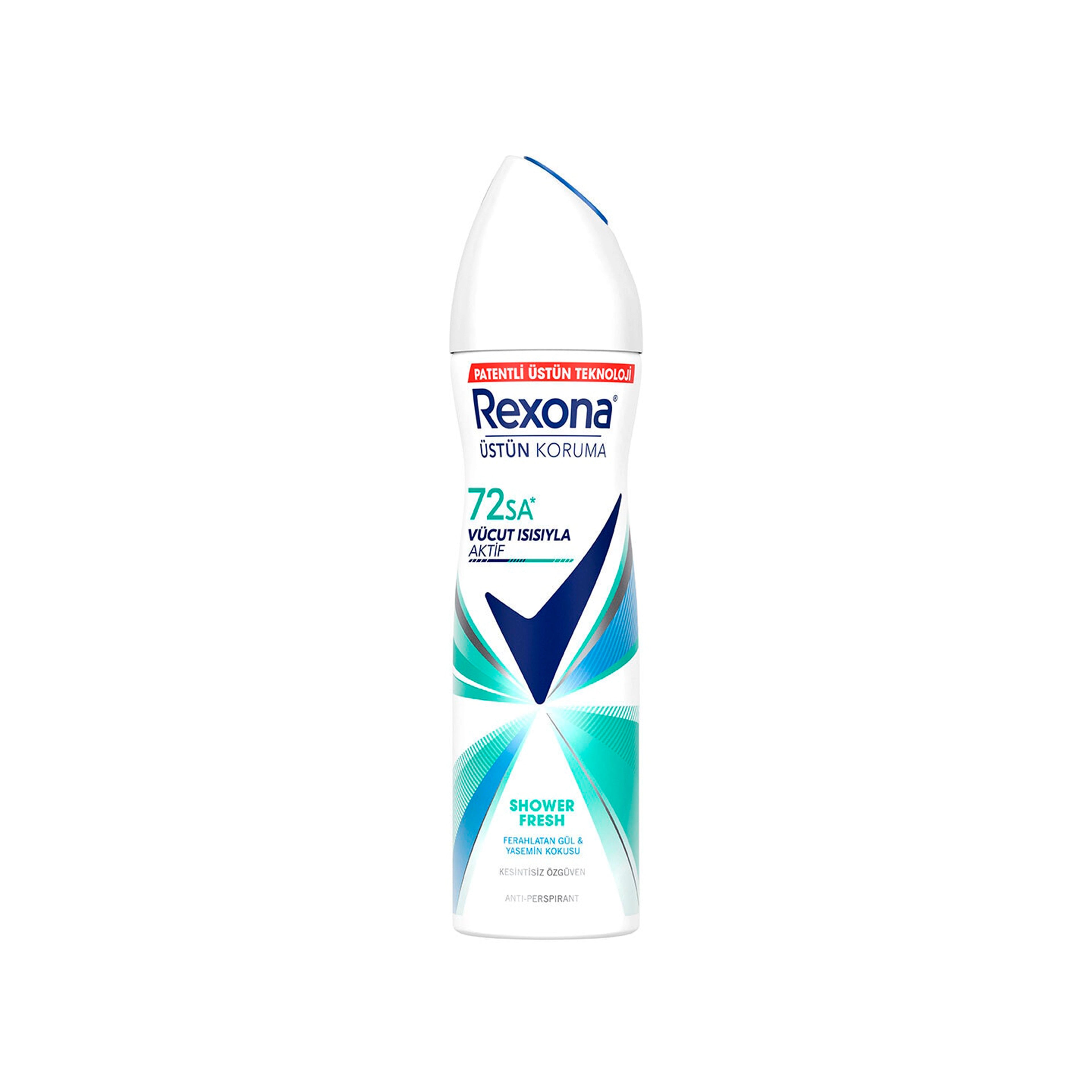 Antiperspirant Sprey Rexona Shower Fresh, Qadınlar üçün, 150ml
