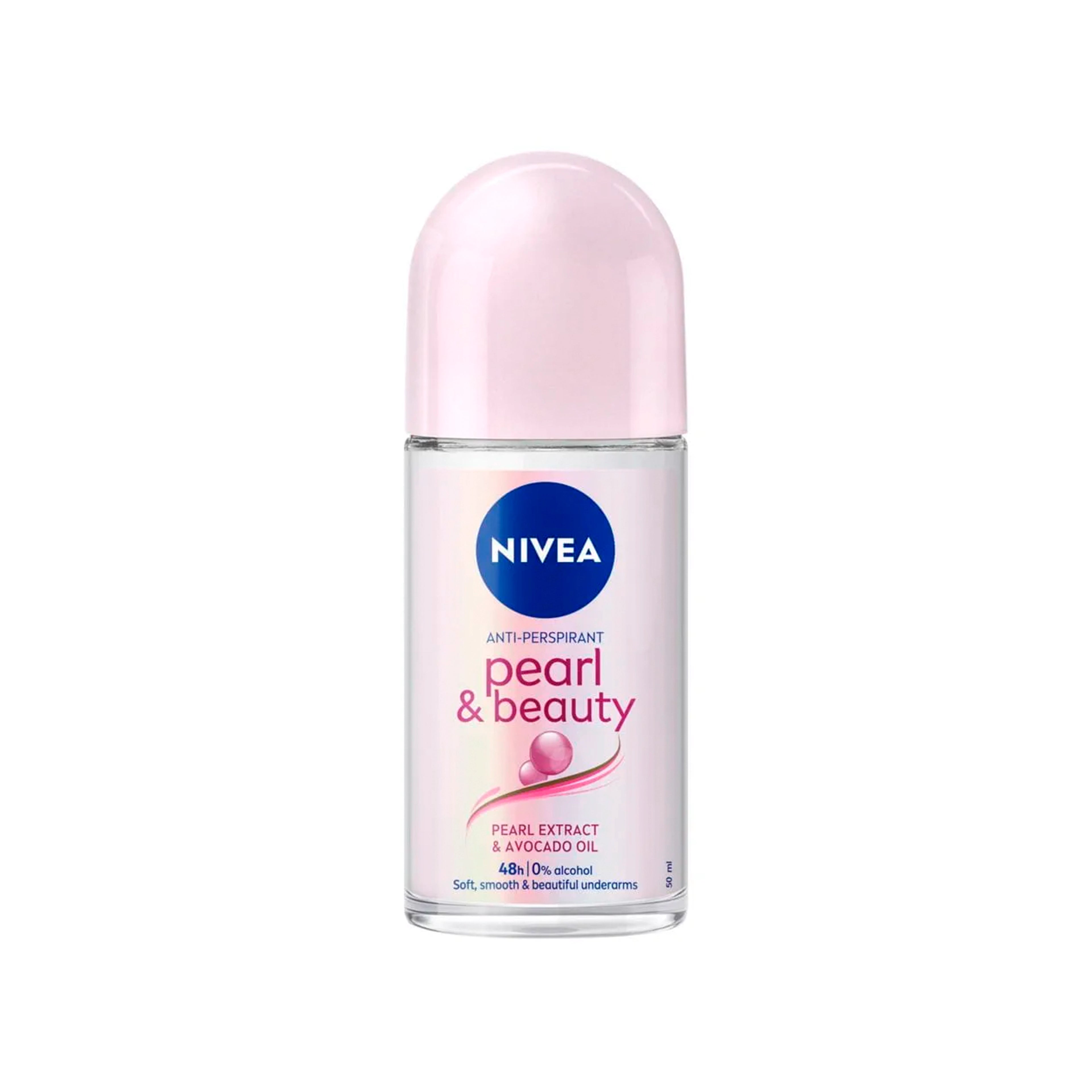 Diyircəkli antiperspirant  Nivea Pearl & Beauty, Qadınlar üçün, 50ml