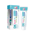Diş məcunu və diş fırçası desti DK Dent, 50 ml, 3+ yaş, uşaqlar üçün