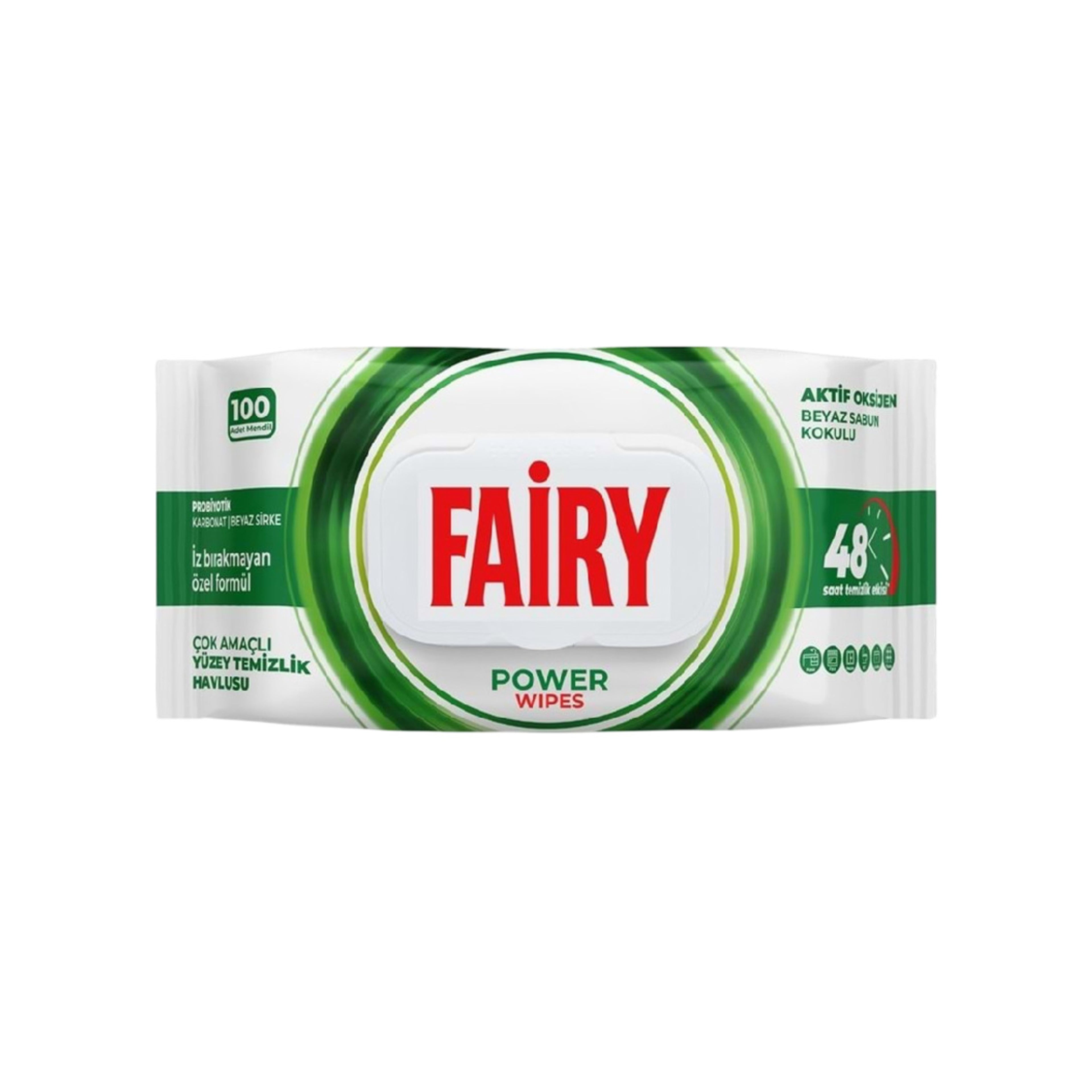 Təmizliyəci salfetlər Fairy, 100 ədəd