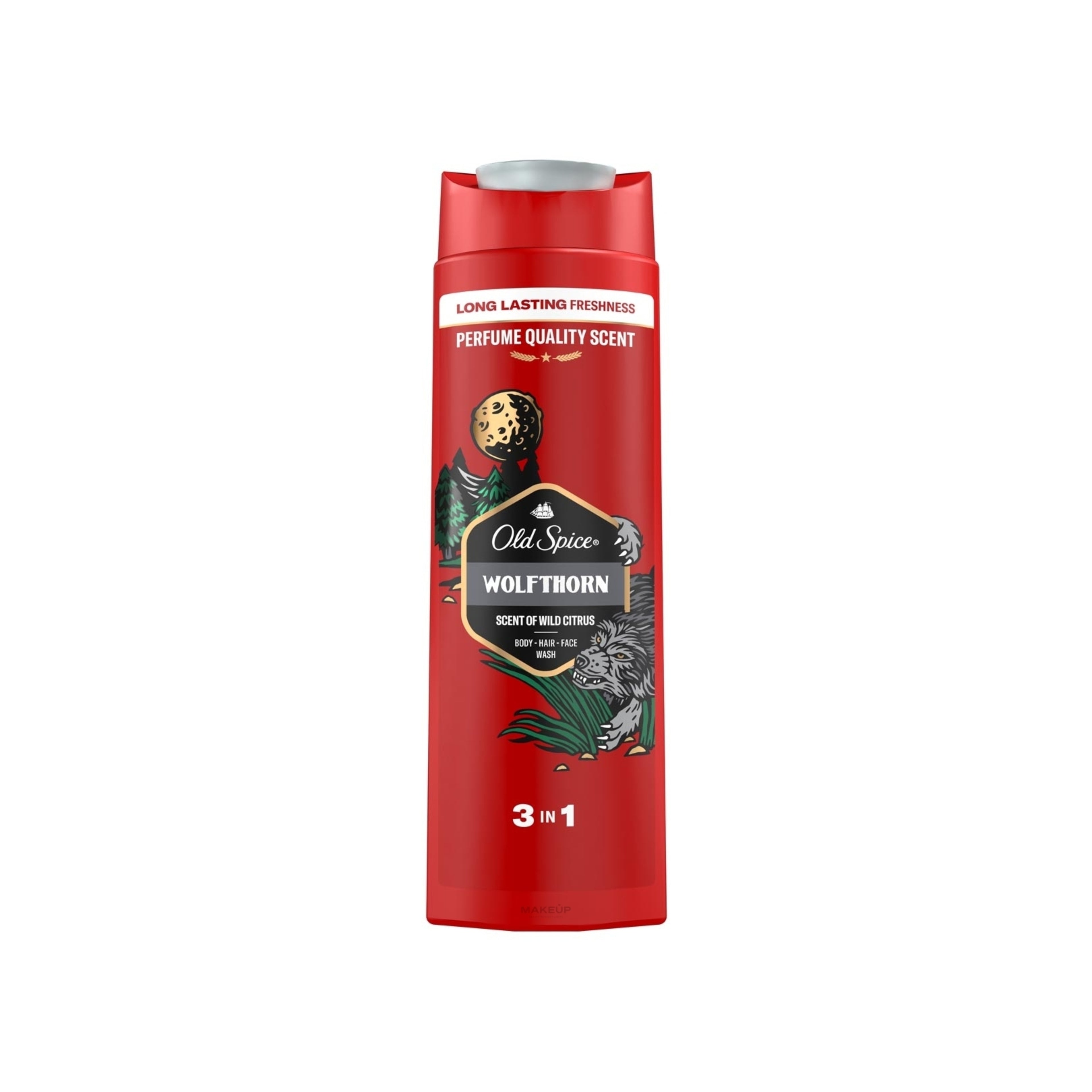 Duş geli Old Spice Wolf Thorn, 400 ml, sitrus ətirli