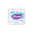 Tualet kağızı Plushe, 4 rulon, 3 qat
