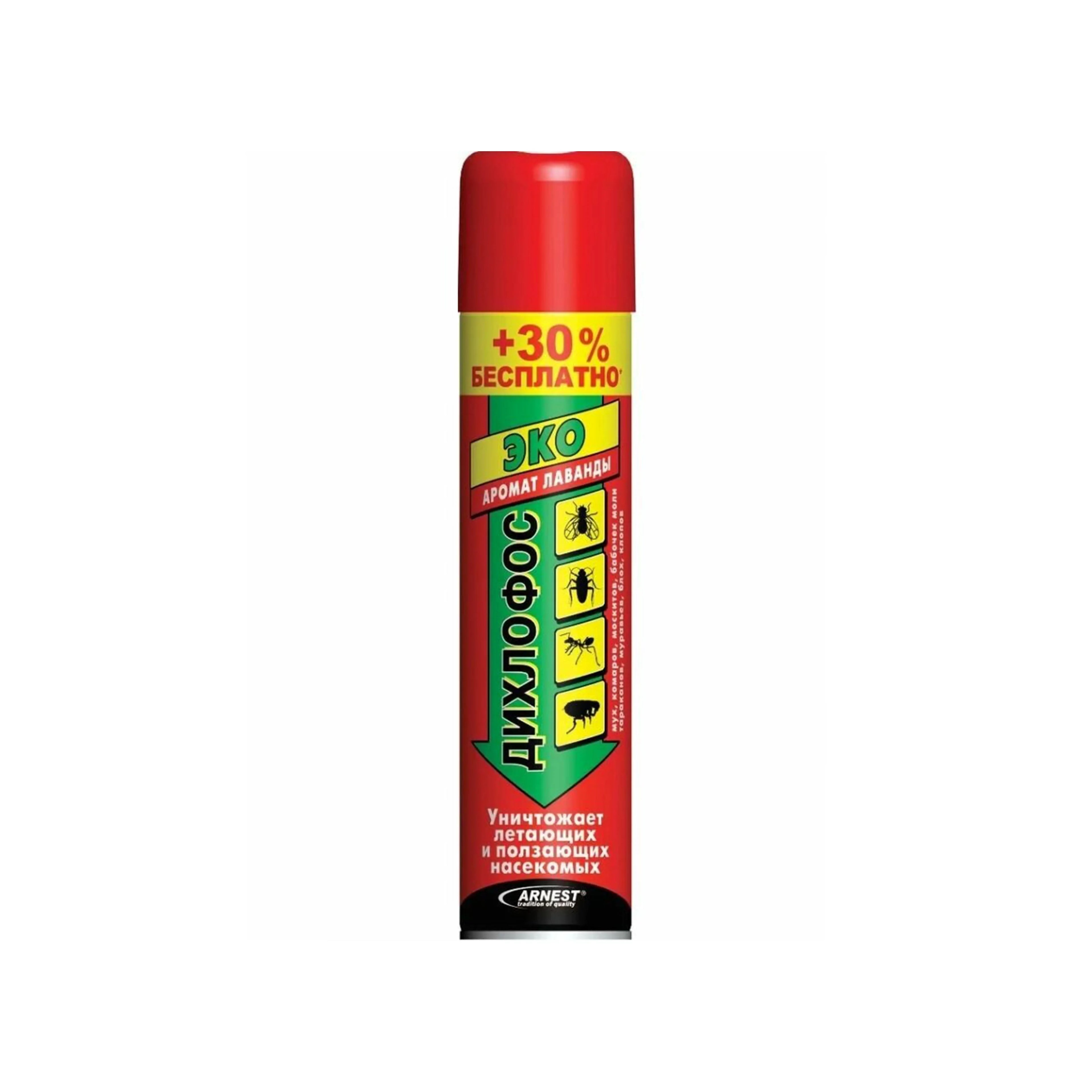 Həşəratlara qarşı Dixlofos Eko Lavanda ətirli aerozol, 250 ml