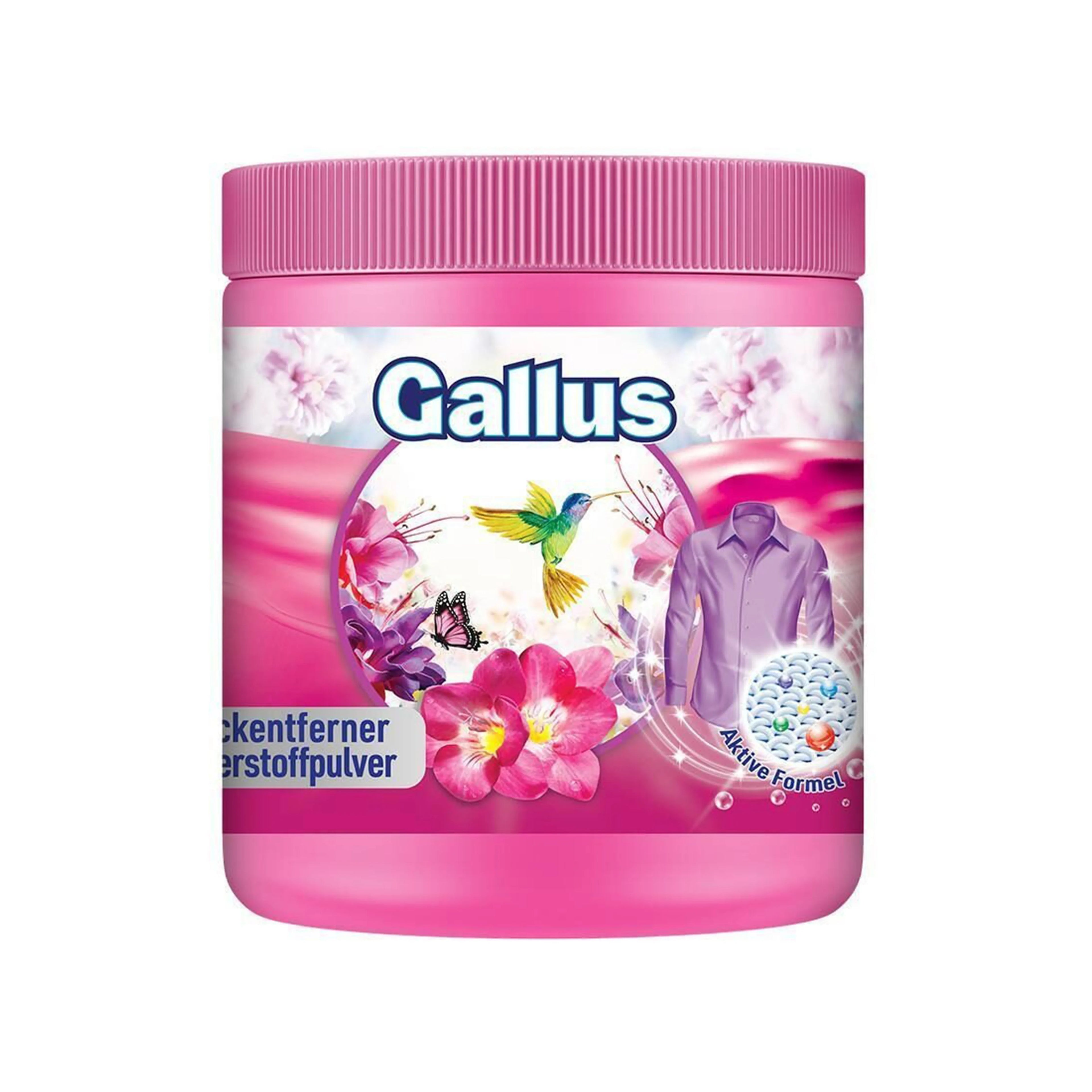 Ləkə çıxarıcı toz Gallus Color, rəngli paltarlar üçün, 600 q