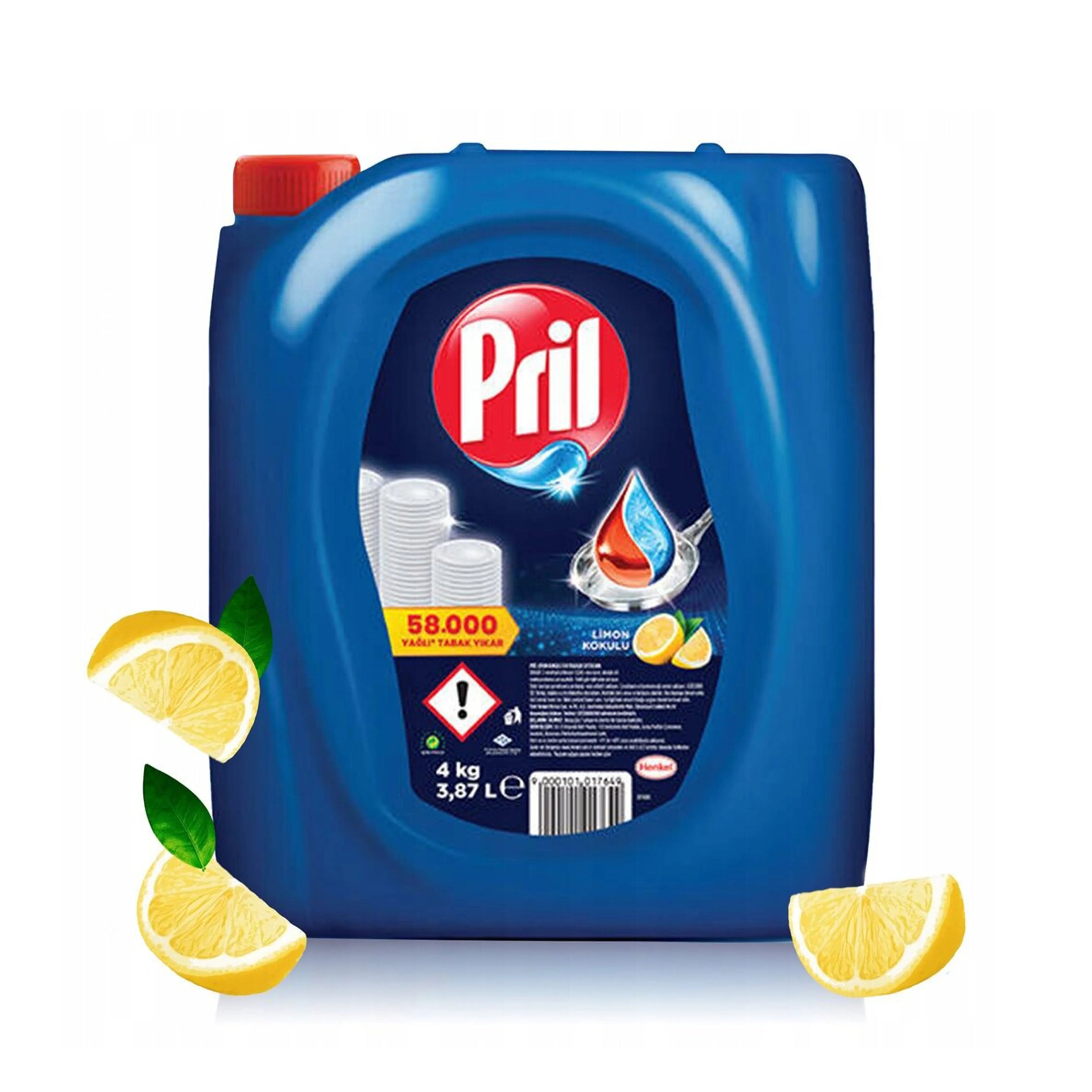Qabyuyan maye Pril Limon, 3870 ml