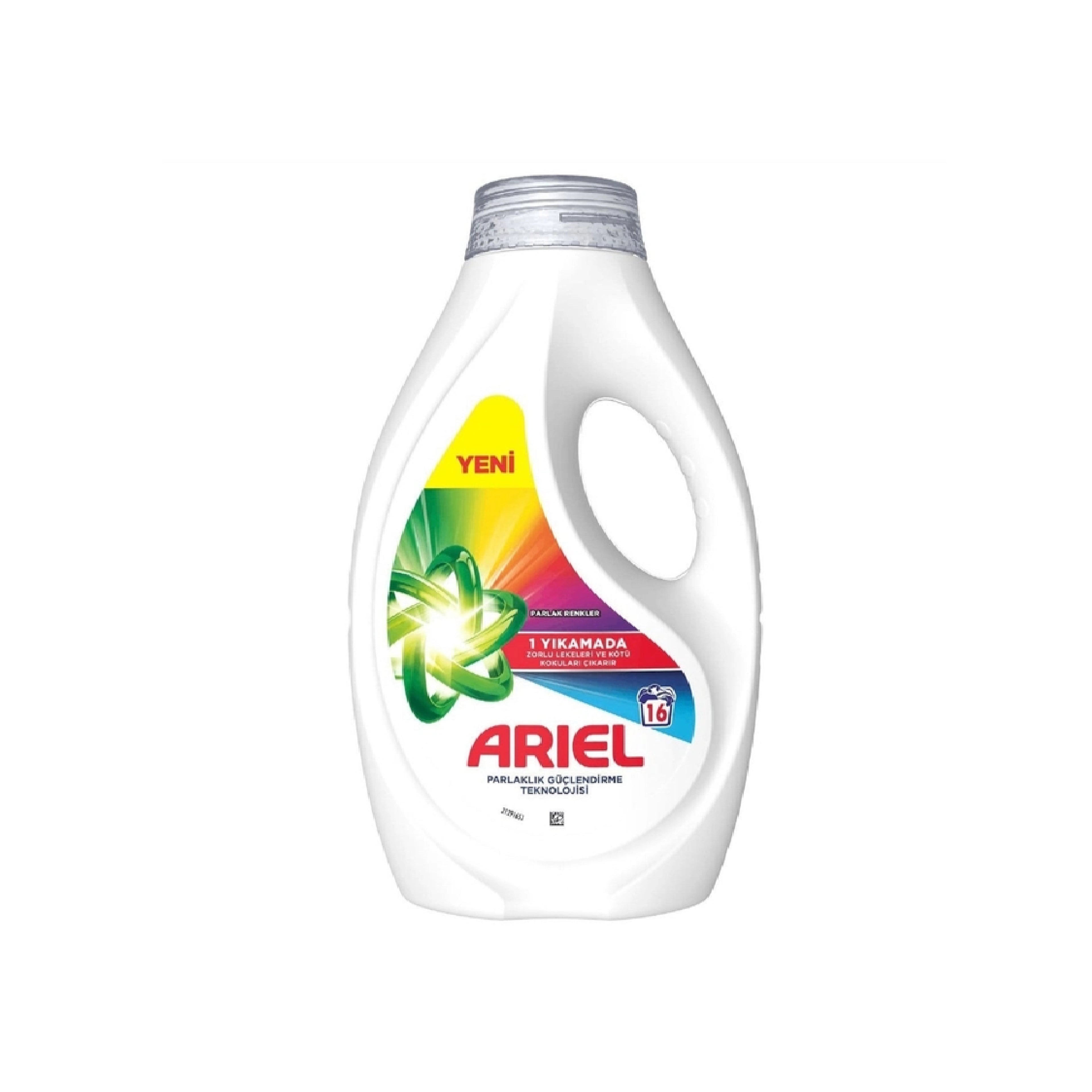 Гель для стирки Ariel Яркие Цвета, 720 мл, 16 стирок, для цветного белья