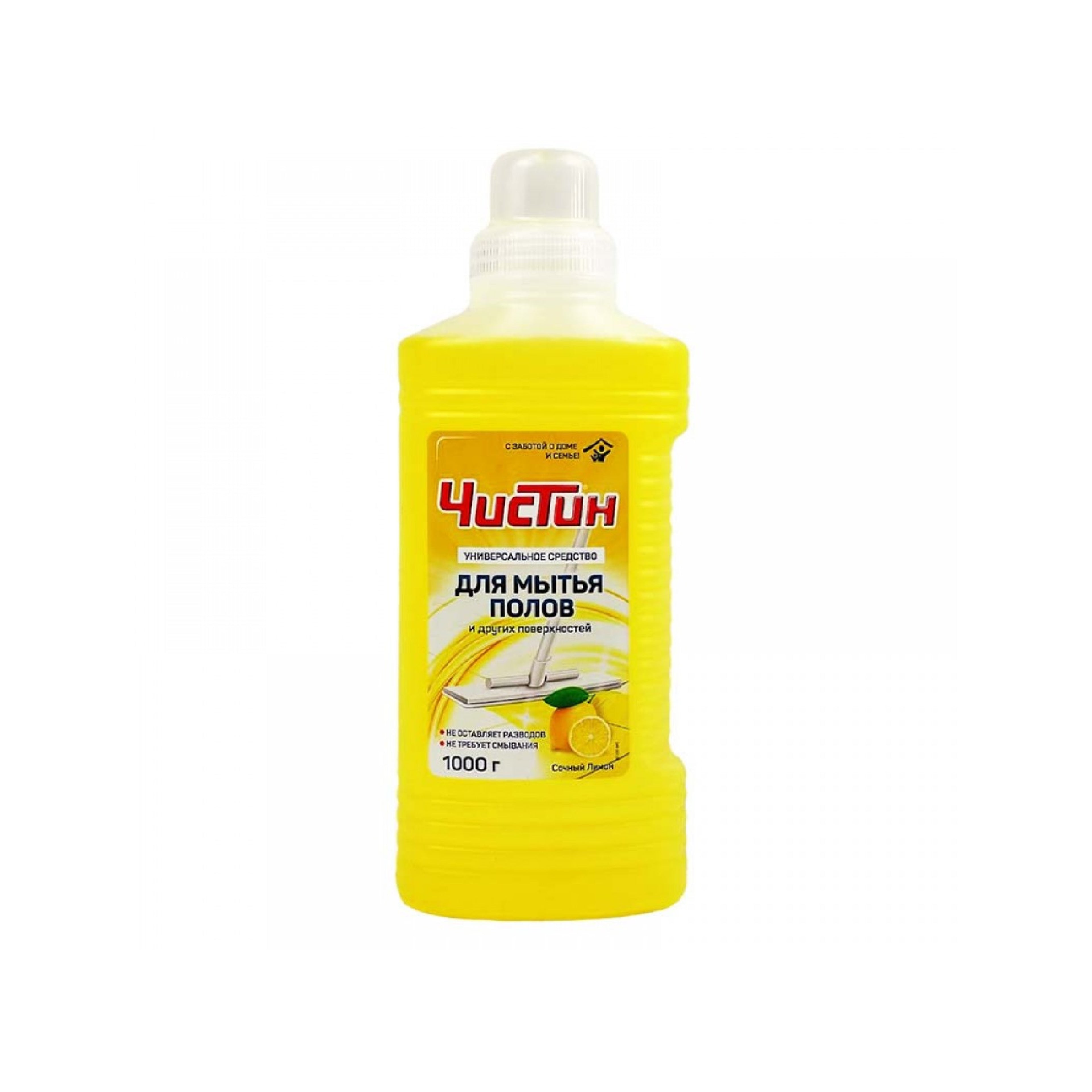 Döşəmə və divarların yuyulması üçün vasitə Чистин Limon, 1000 ml