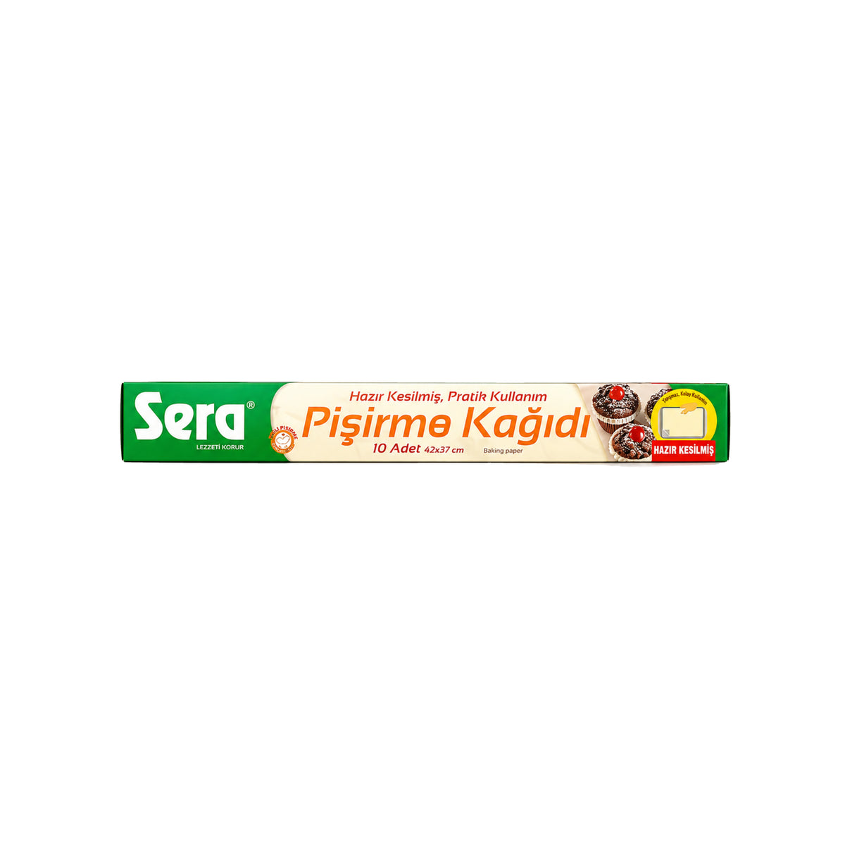Sera Kəsilmiş Pişirmə Kağızı 10 Ədəd