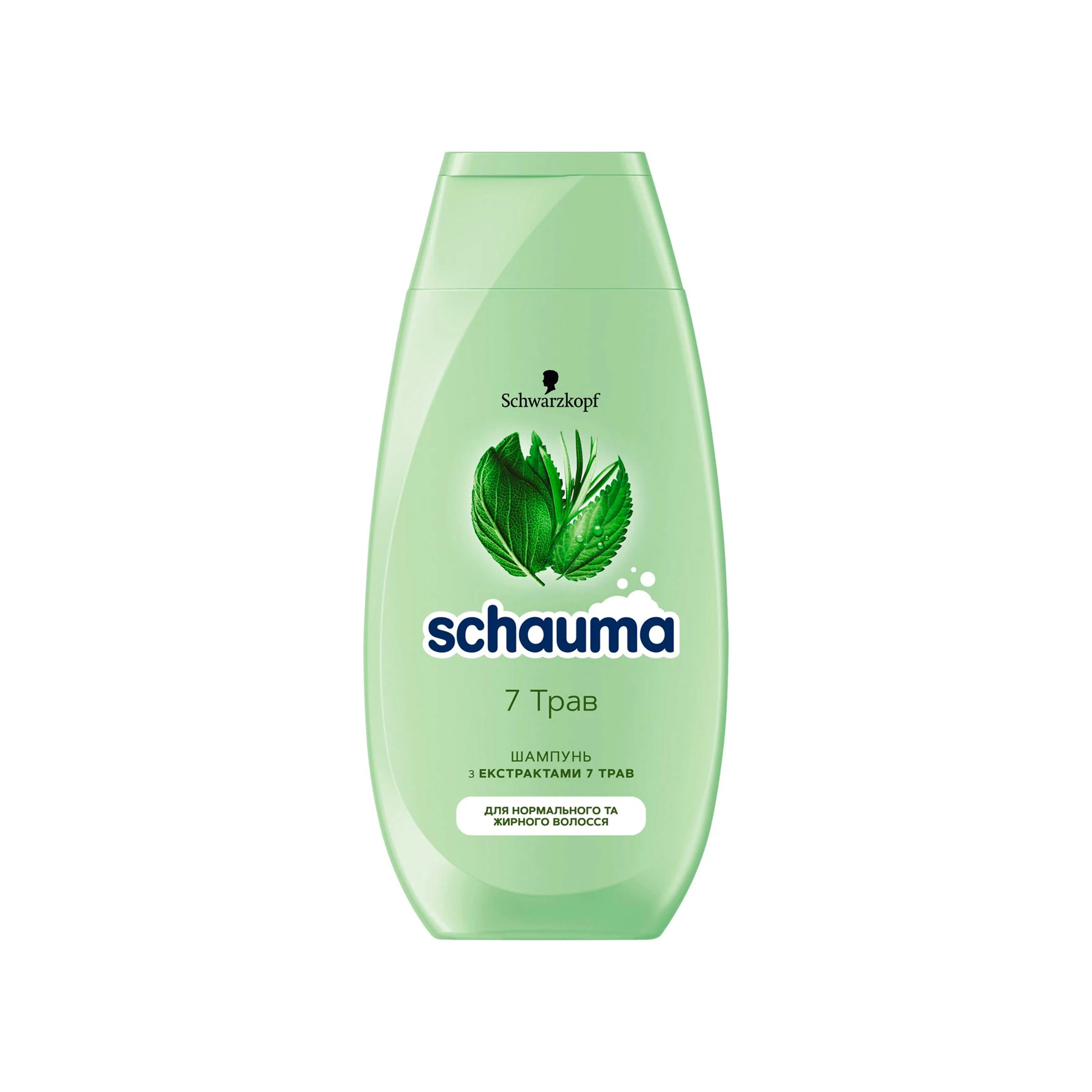 Saç Şampunu Schauma 7 Ot Ekstraktlı, 400 ml, normal və yağlı saçlar üçün