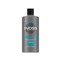 Normal və yağlı saçlar üçün şampun Syoss Clean & Cool, 440 ml