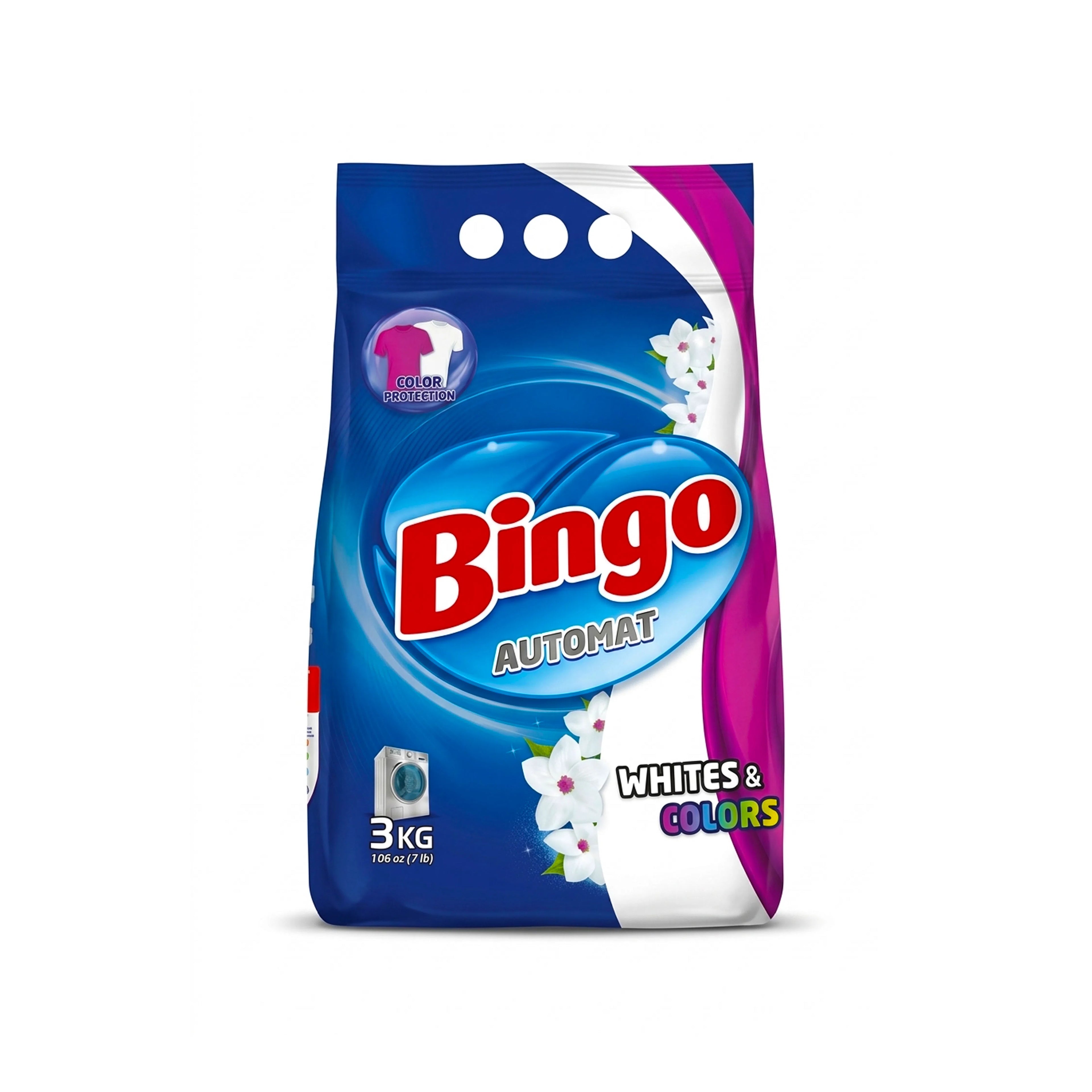 Paltar yuma tozu Bingo Automat Whites & Colors, 3 kq