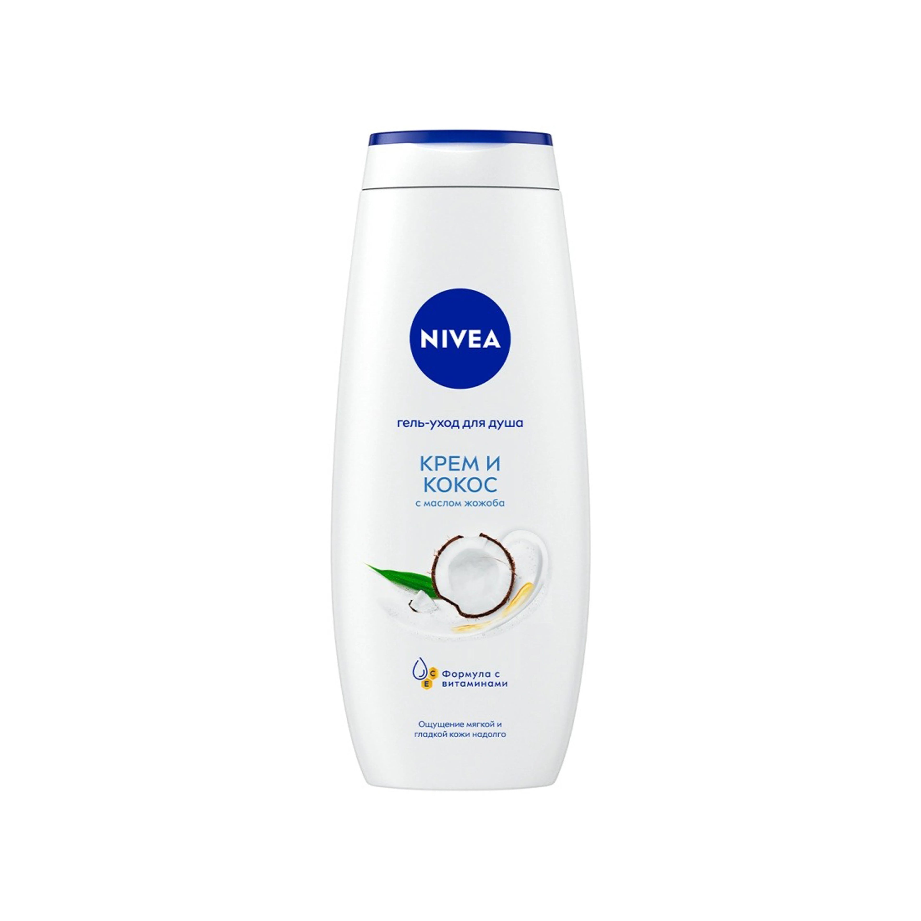 Duş geli NIVEA Krem və Kokos, 500 ml