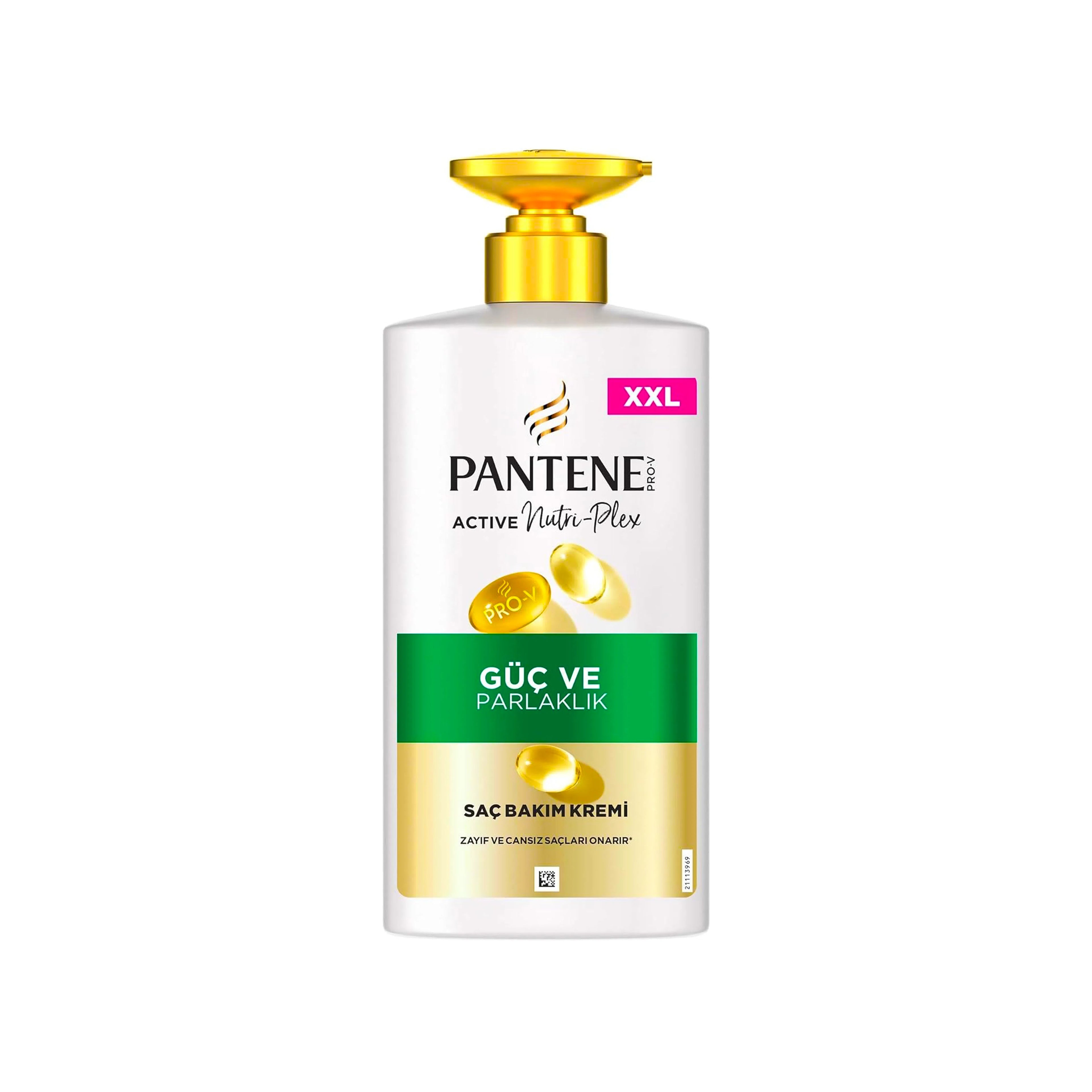 Saç kremi Pantene Pro-V Active Nutri-Plex Güc və Parlığlıq, 500 ml, qadınlar üçün